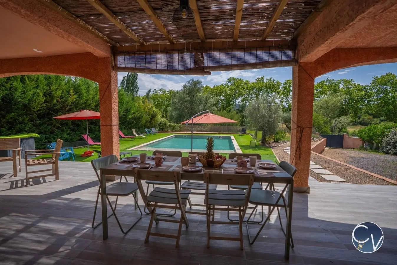 Belle villa climatisée, piscine et terrain clôturé — photo 5