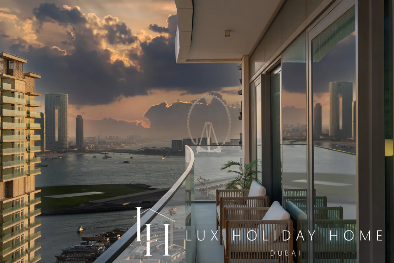LUX The Beach Vista Dubai Eye View Suite 17