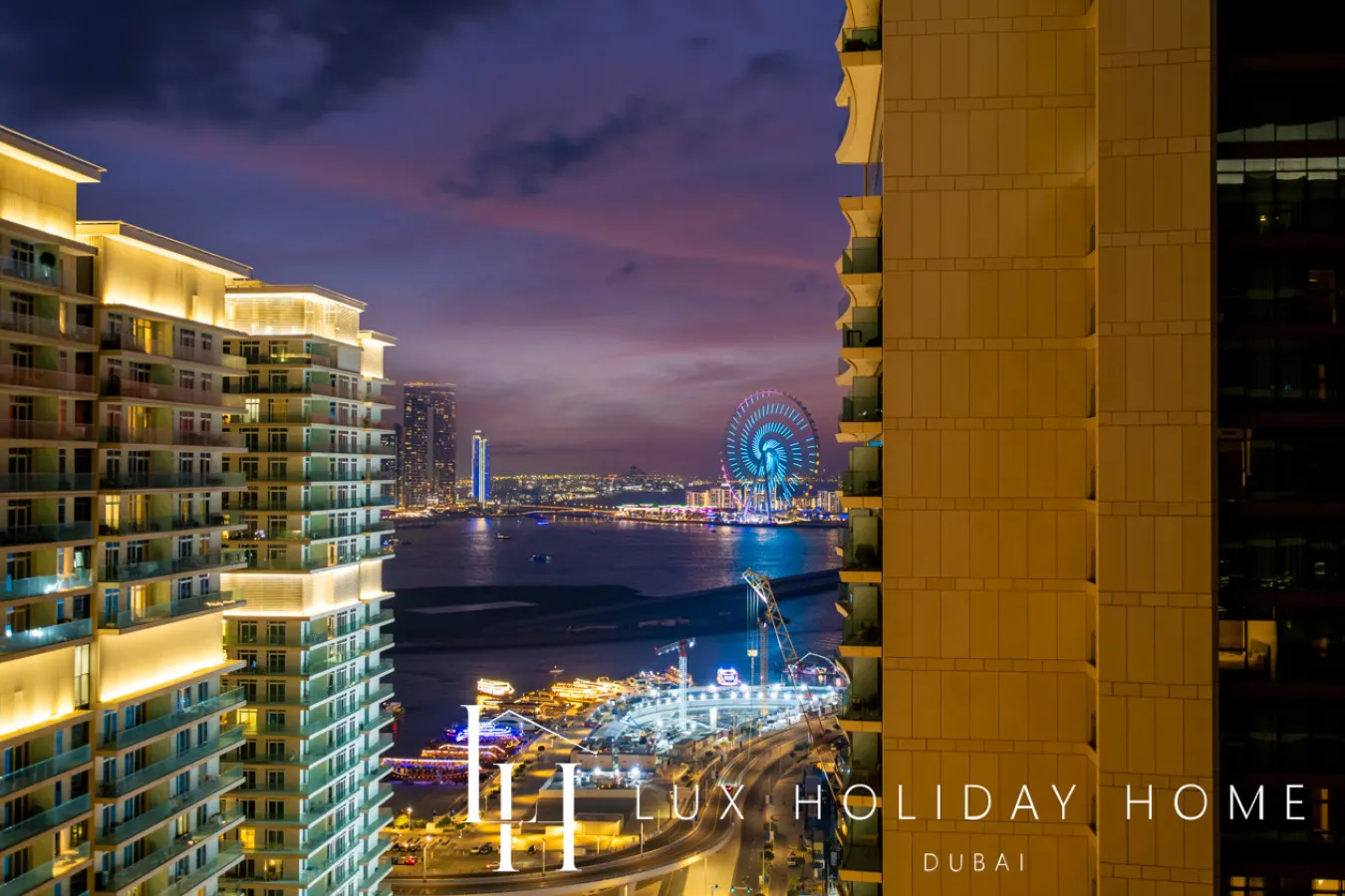 LUX The Beach Vista Dubai Eye View Suite 19