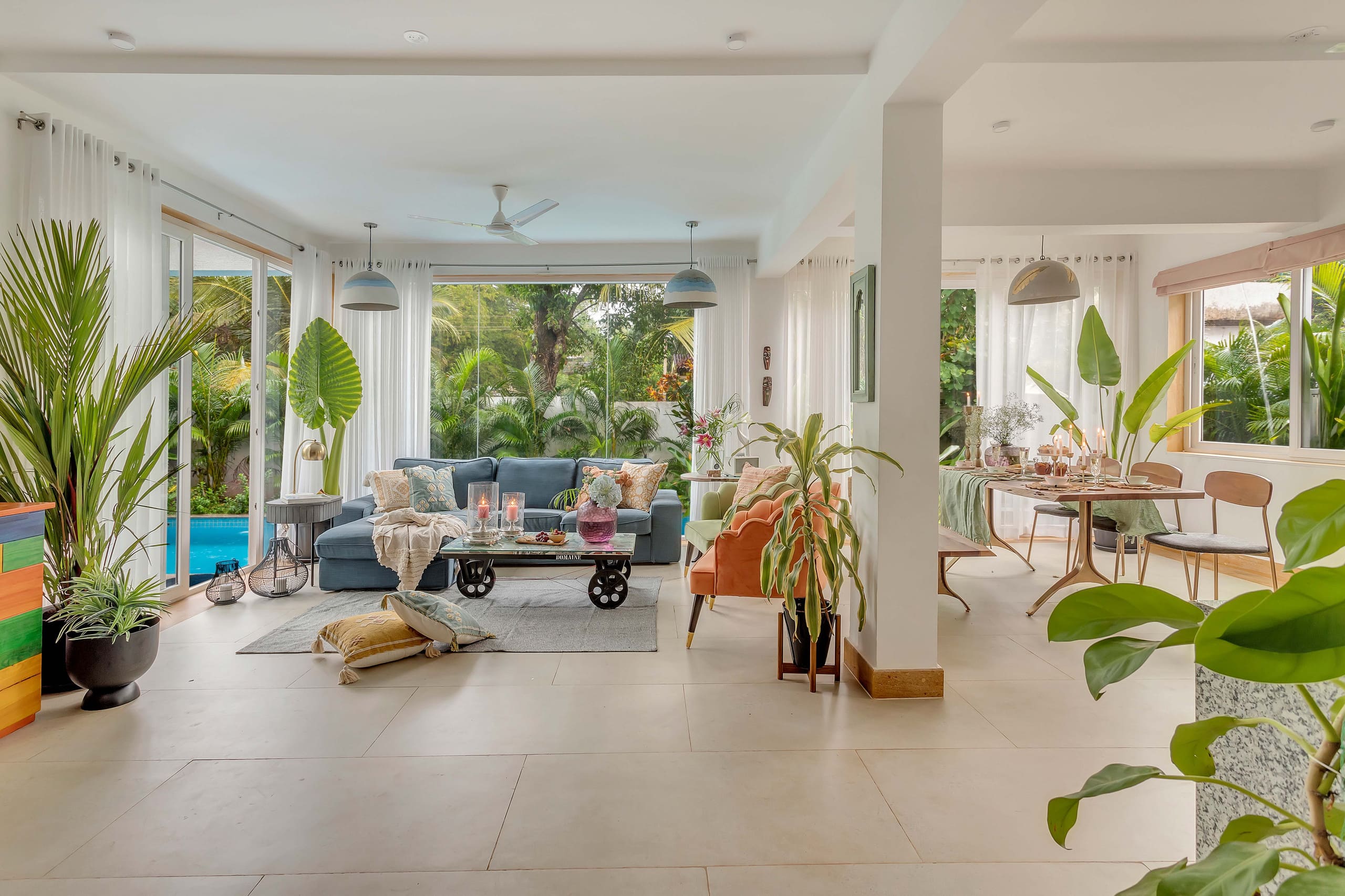 Flores: 3BHK Pvt Pool- Nr Ozran Beach w/Caretaker 12