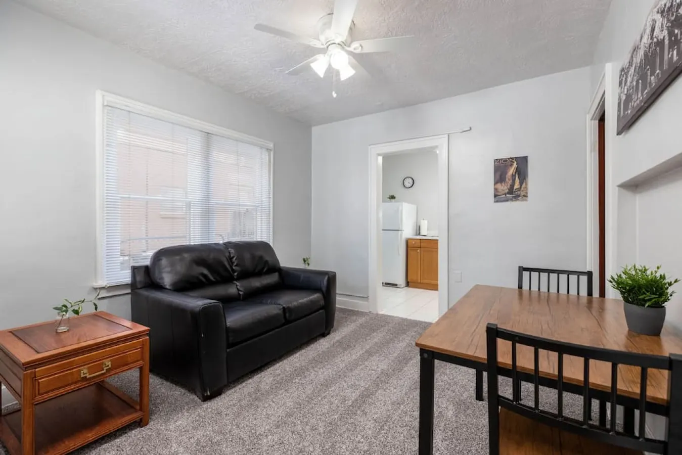 Downtown Salt Lake City Rental Historic Avenues 1BR Loft 9