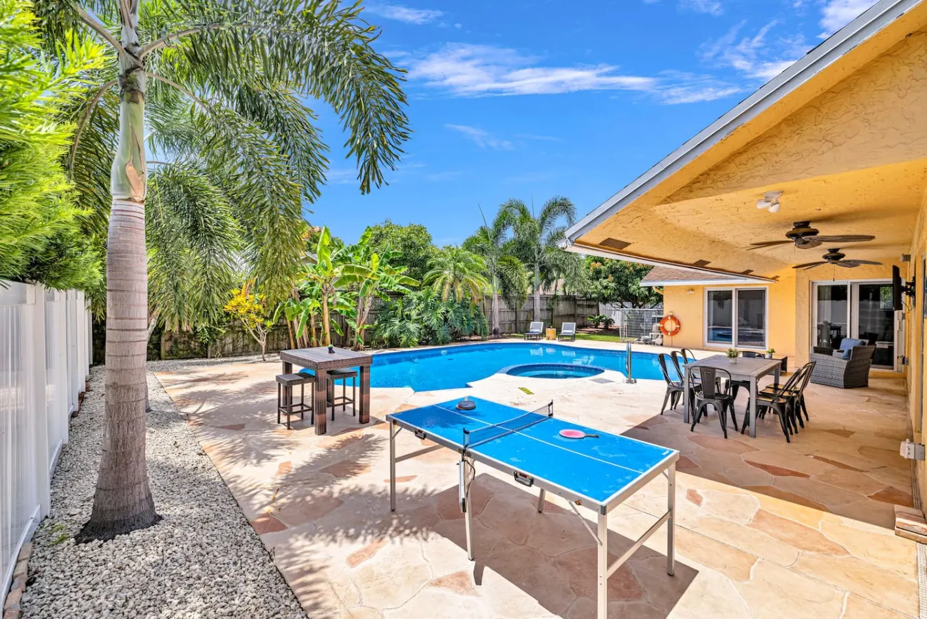 Palm Paradise Retreat -Heated Pool East Delray 4/3 — photo 3