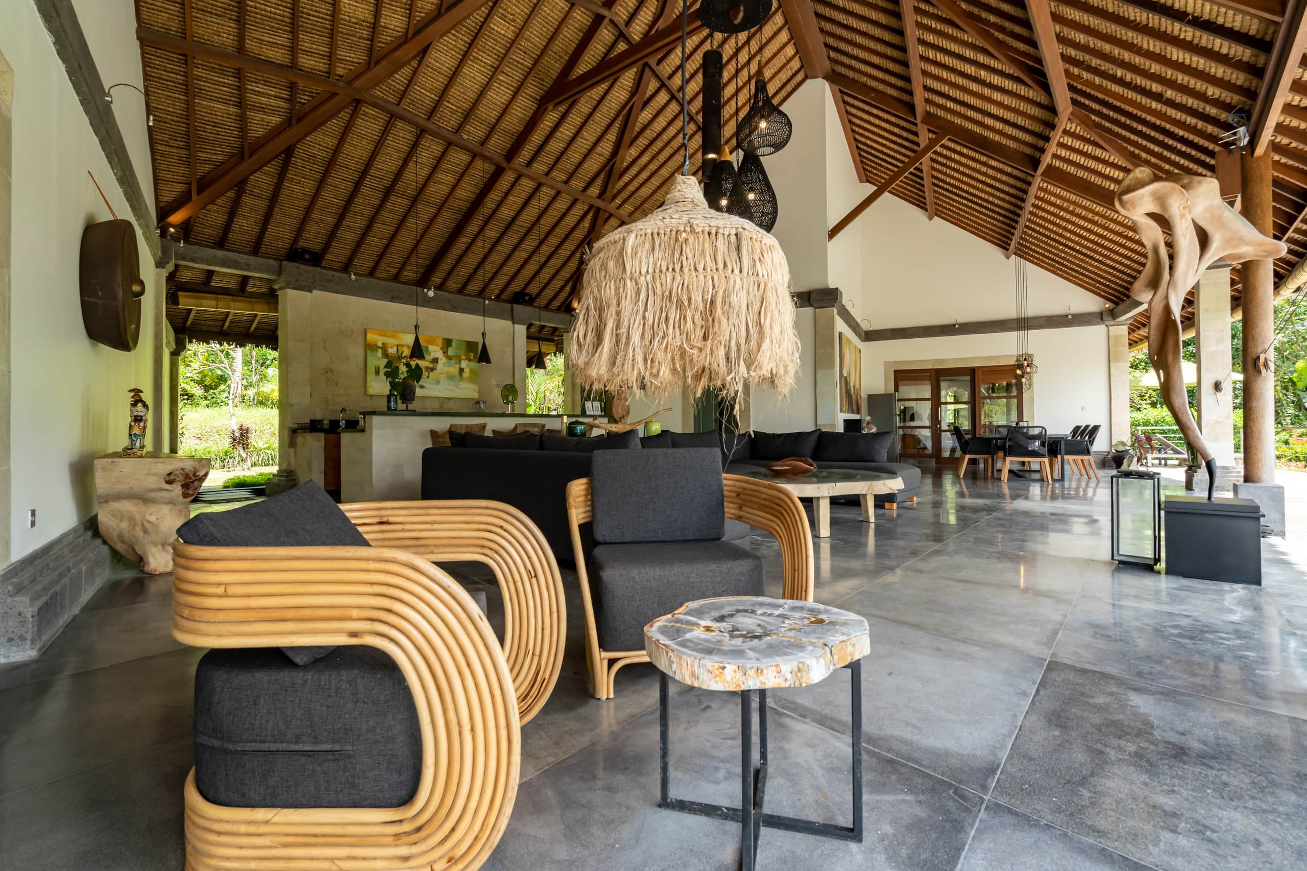 3BR private villa North of Ubud with jungle view 14