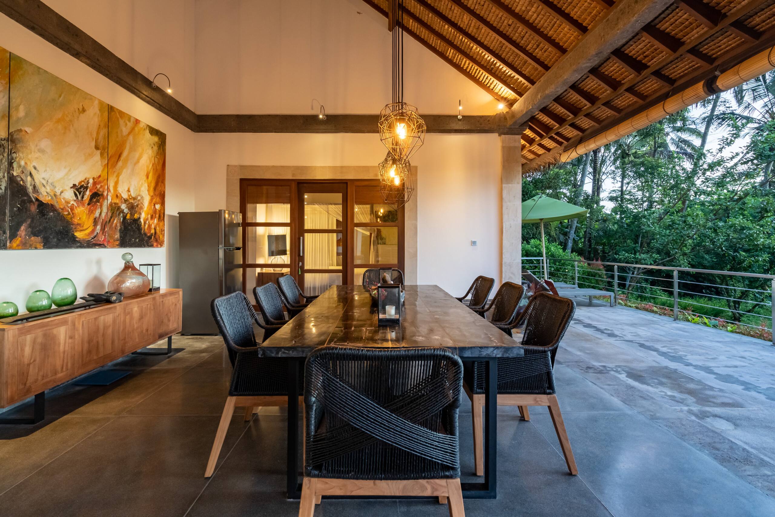 3BR private villa North of Ubud with jungle view 29