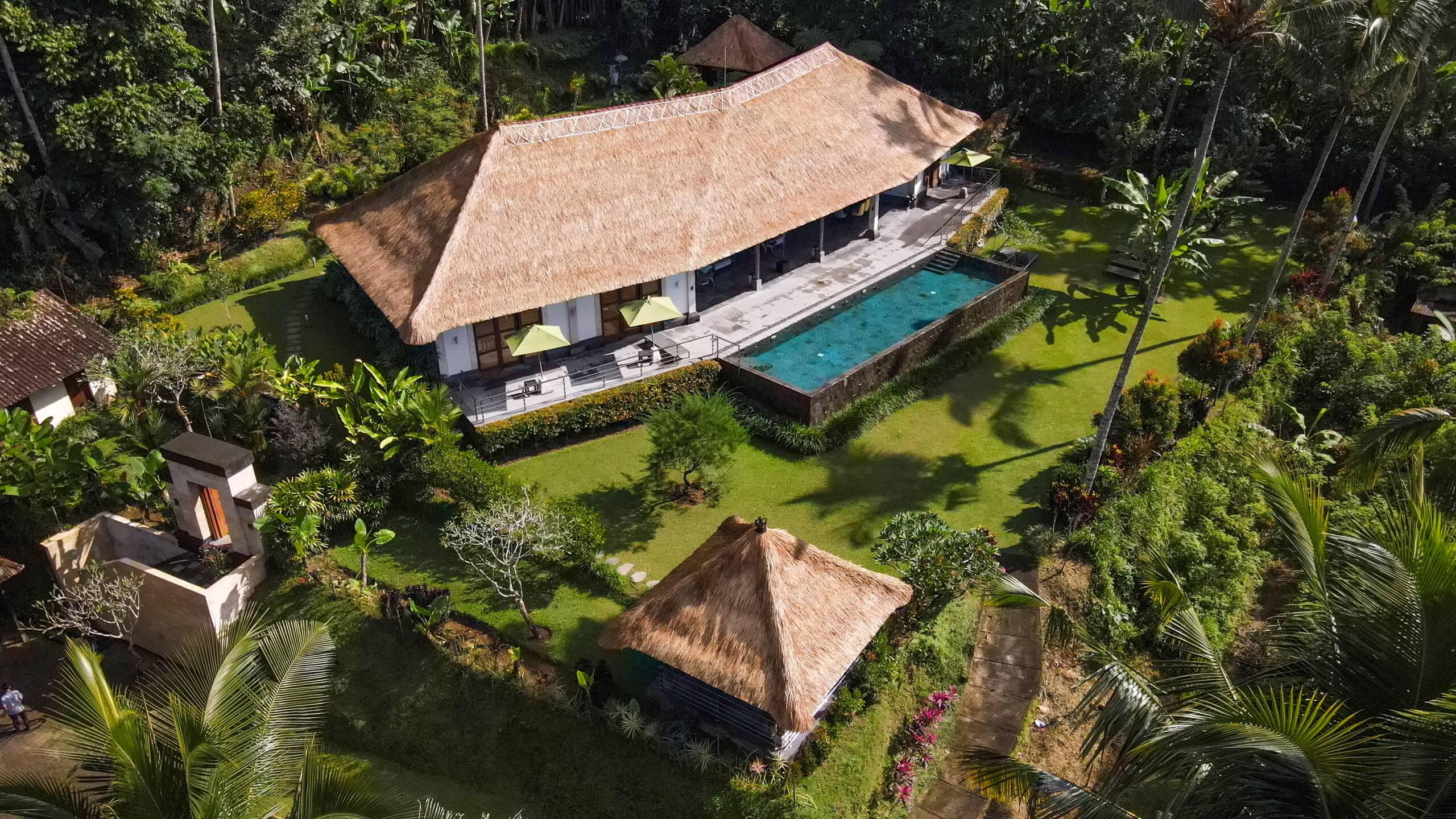 3BR private villa North of Ubud with jungle view 7