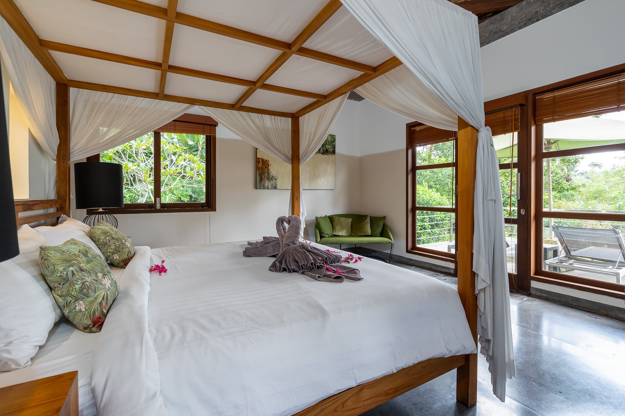 3BR private villa North of Ubud with jungle view 33