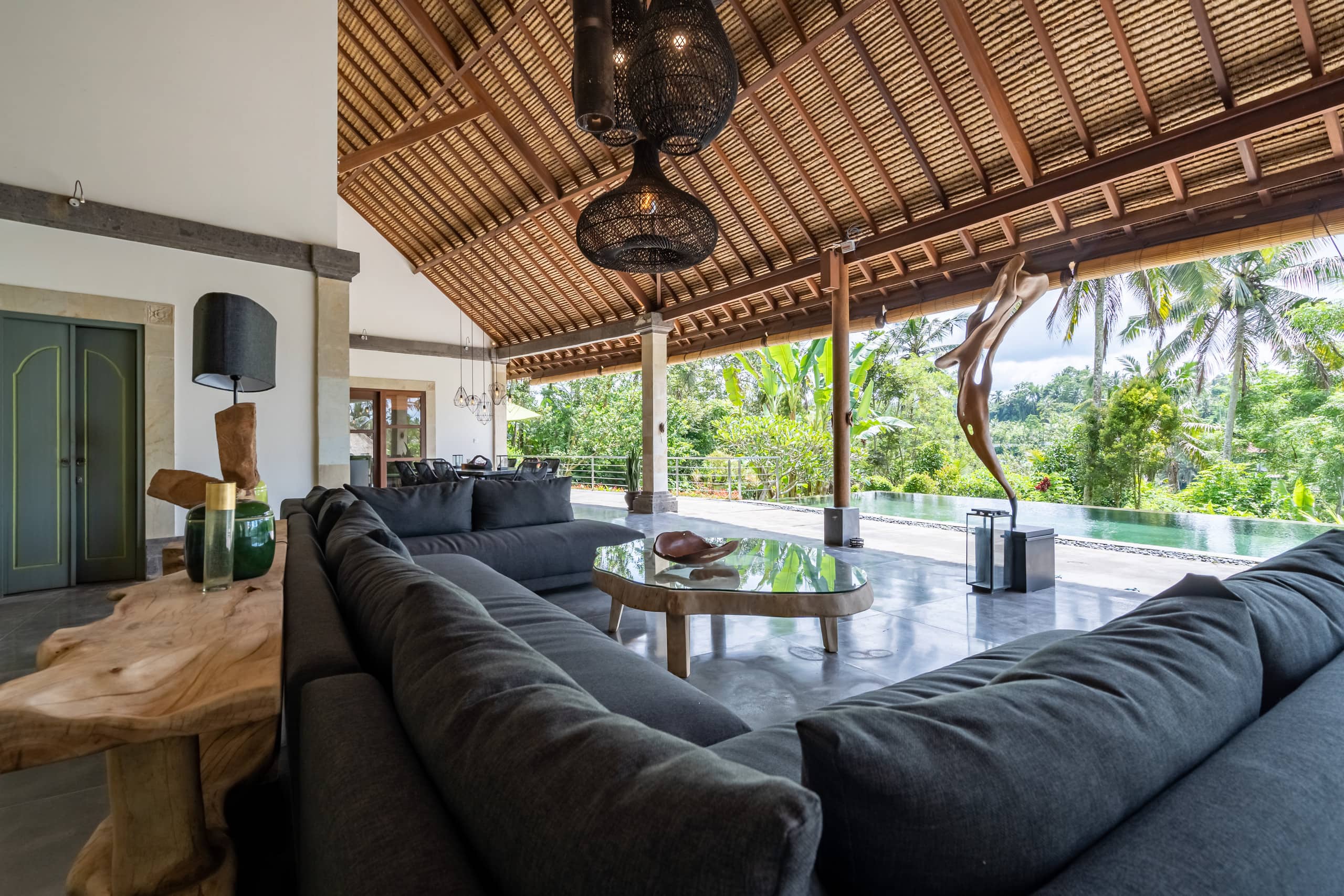 3BR private villa North of Ubud with jungle view — photo 2