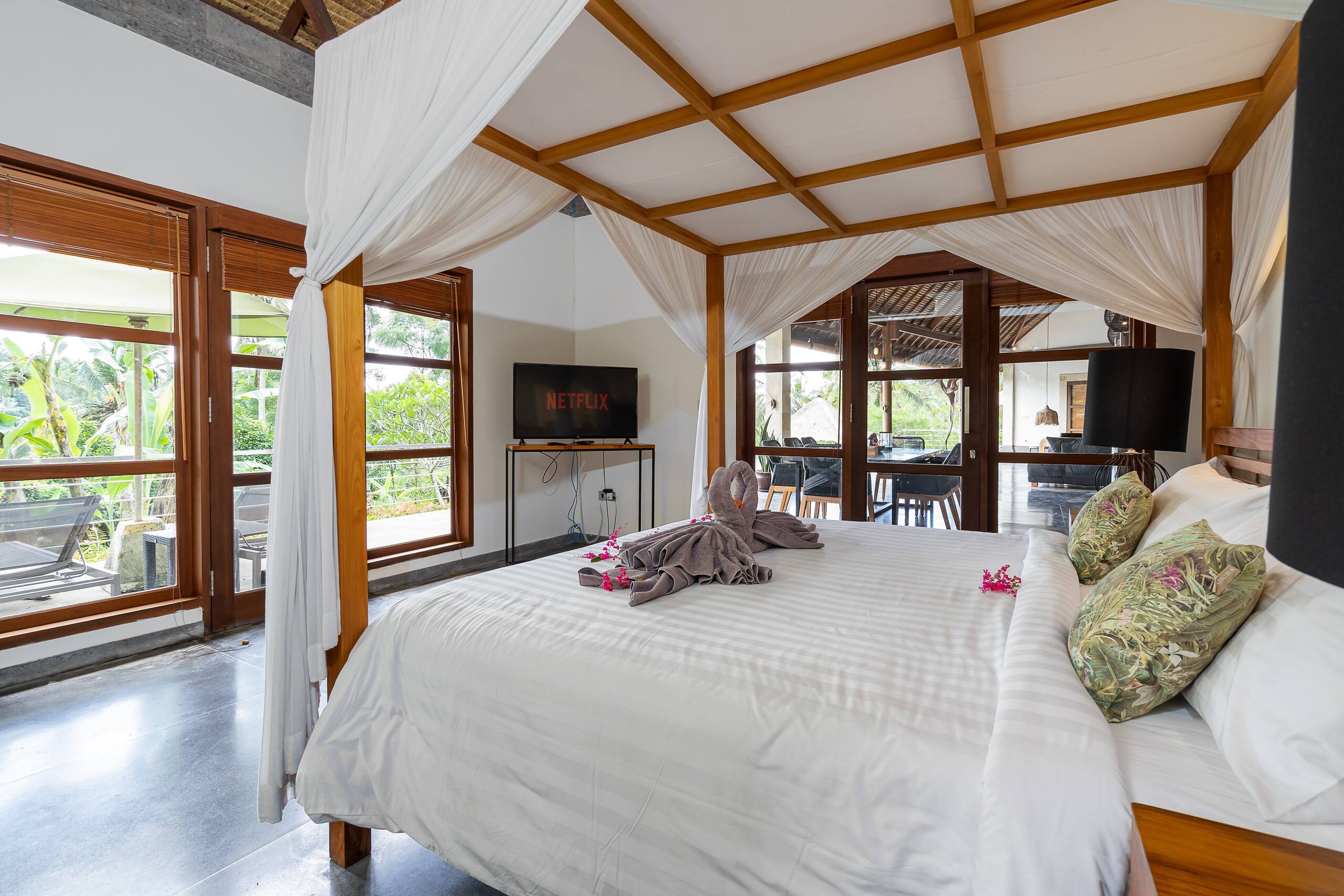 3BR private villa North of Ubud with jungle view 32