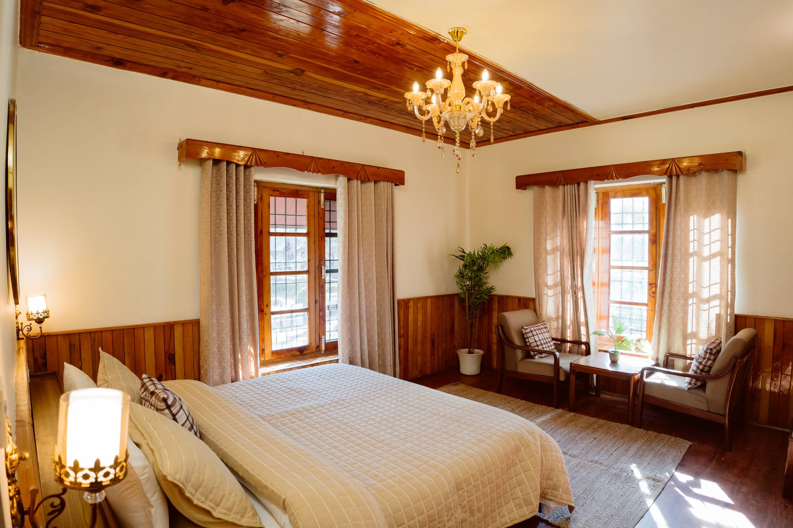 Leela huts 3-bhk entire hut with inside fireplace. 3
