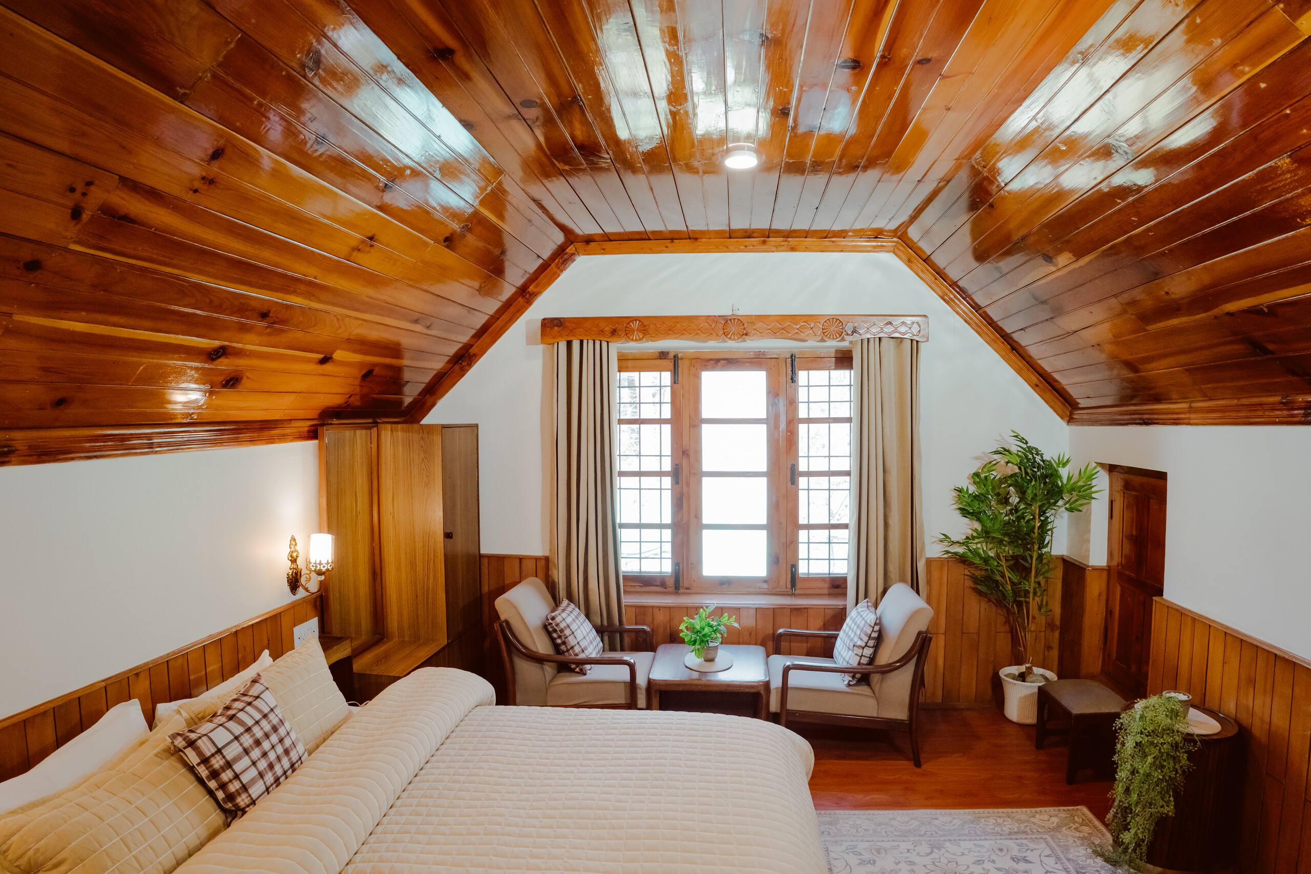 Leela huts 3-bhk entire hut with inside fireplace. 15