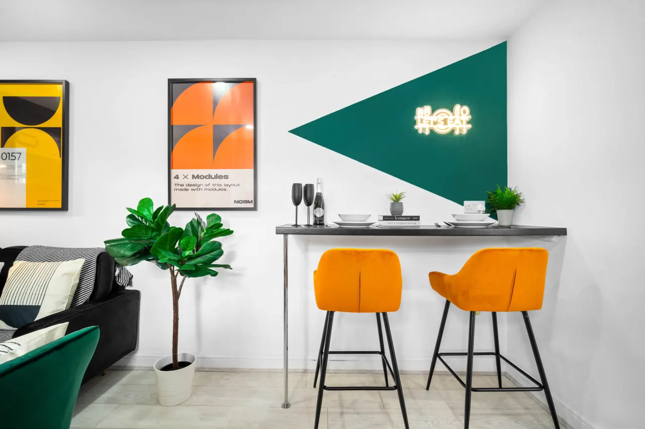 Modern 3 Bedroom Apartment - Terrace - WiFi - Smart TV 4