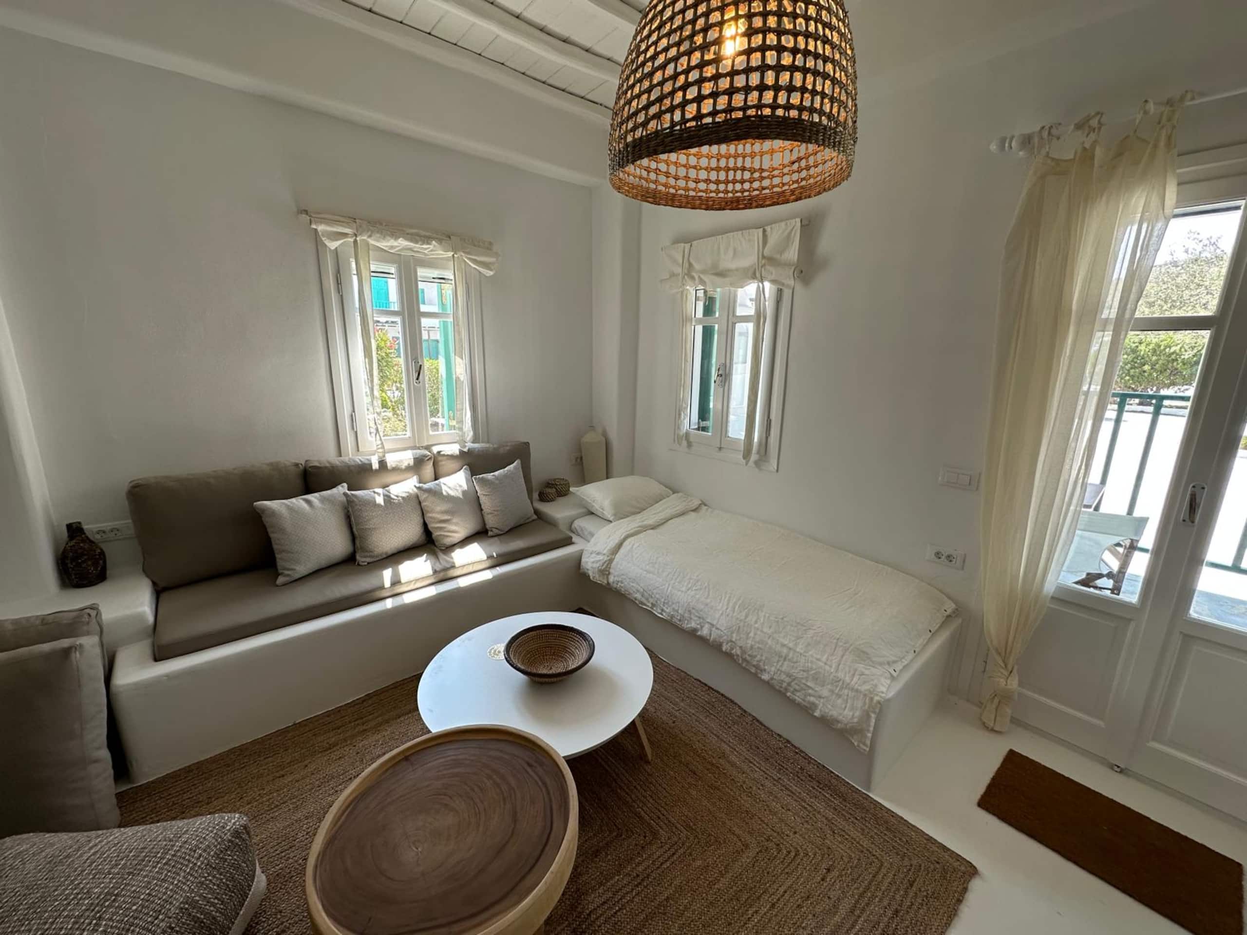 Well designed Cycladic  Condo with a pool 13