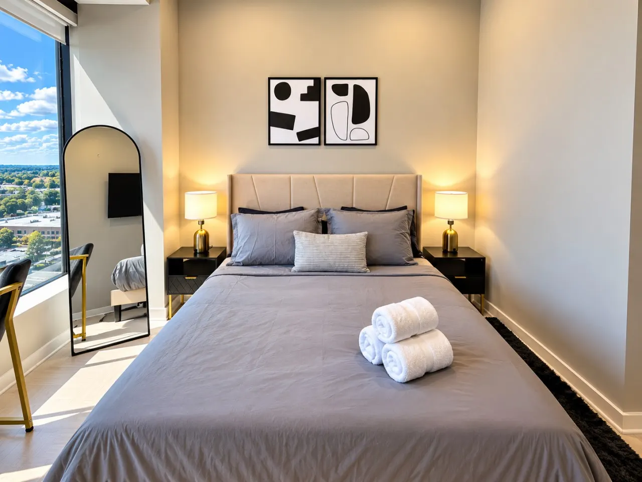 Downtown Afterglow 2 Queen 2BR 11