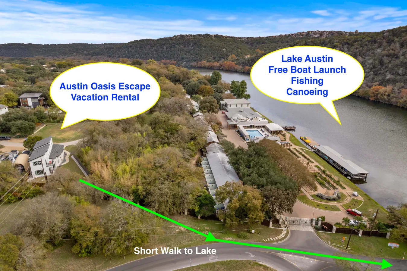 Austin Oasis Escape | Walk to Lake | Boat Launch — photo 2