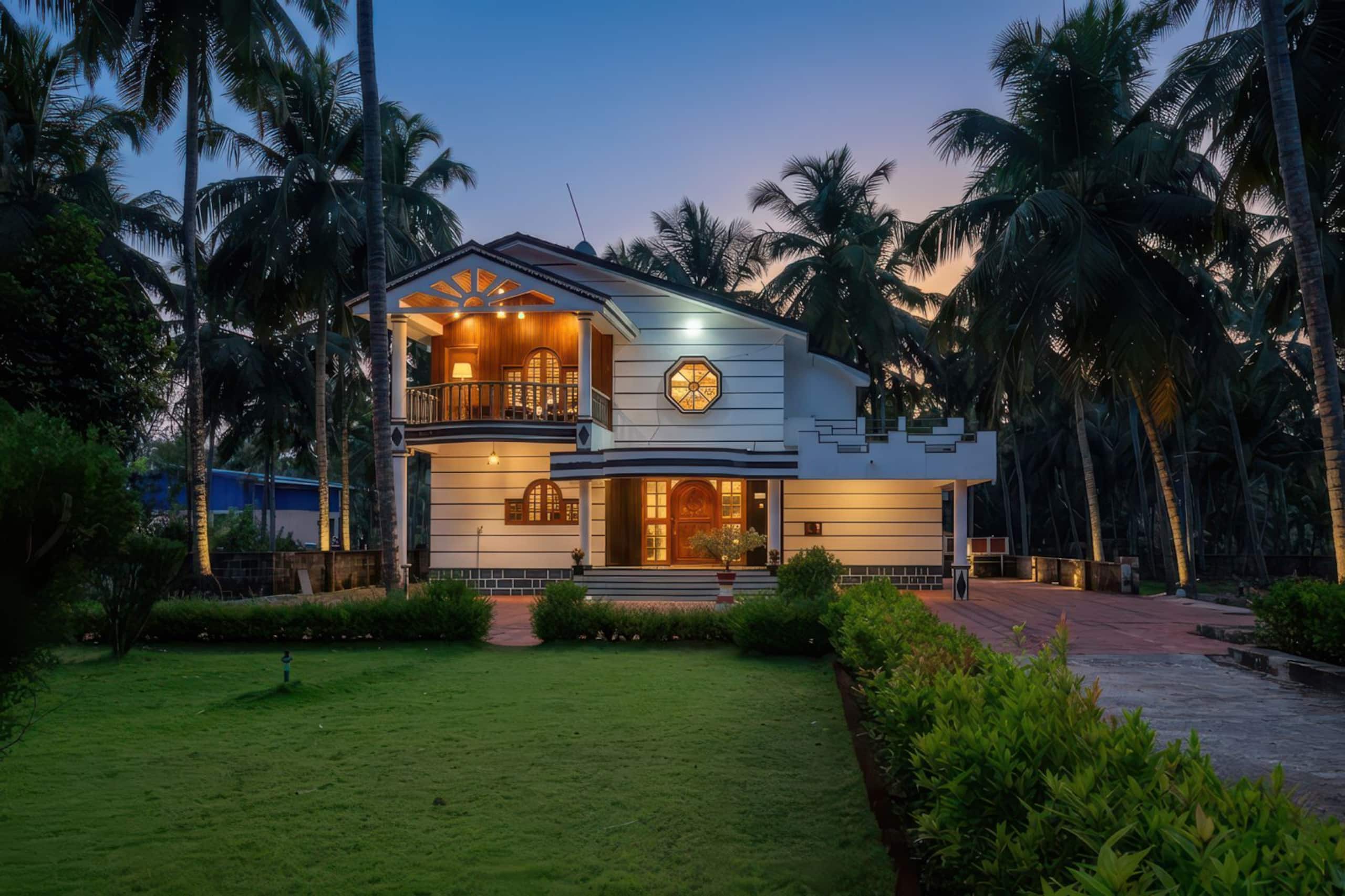 Saranvi Homestay,4-BR Villa Near Brahmavar|Udupi