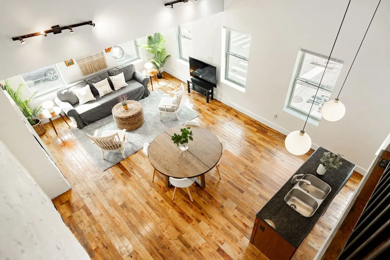 Soaring 2BR Parkside Loft Walkable to it All 1