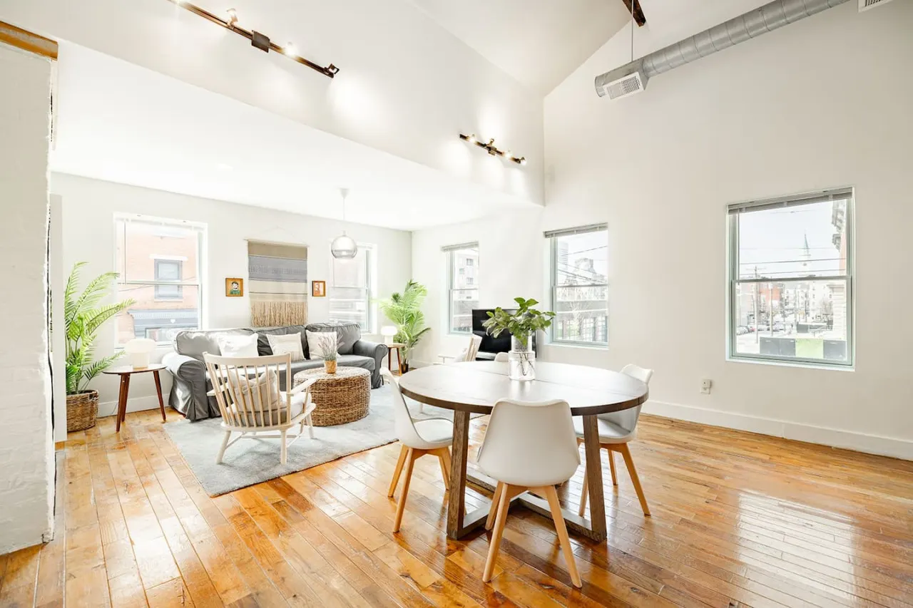 Soaring 2BR Parkside Loft Walkable to it All 11