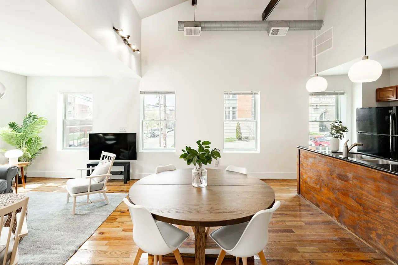 Soaring 2BR Parkside Loft Walkable to it All 19