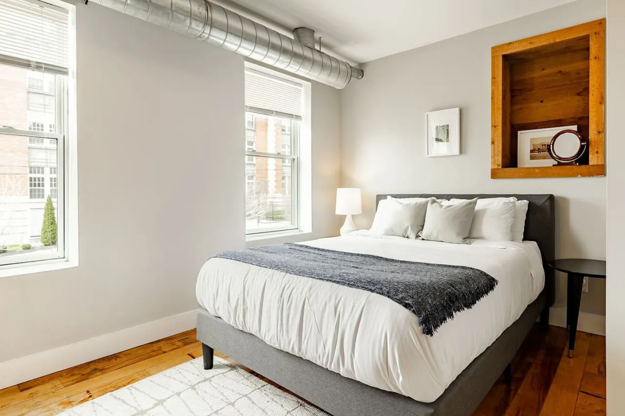 Soaring 2BR Parkside Loft Walkable to it All 3