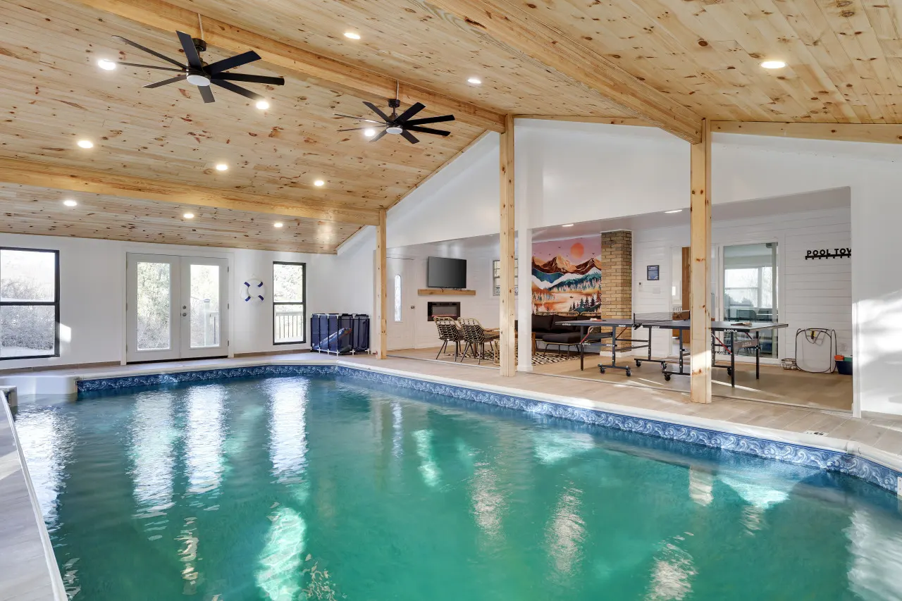 Blue Mountain Poconos Home with Indoor pool 13
