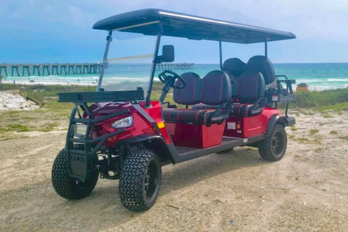 Sandy Palms ~ Golf Cart Getaway with Game Loft & Pet-Friendly Charm 2