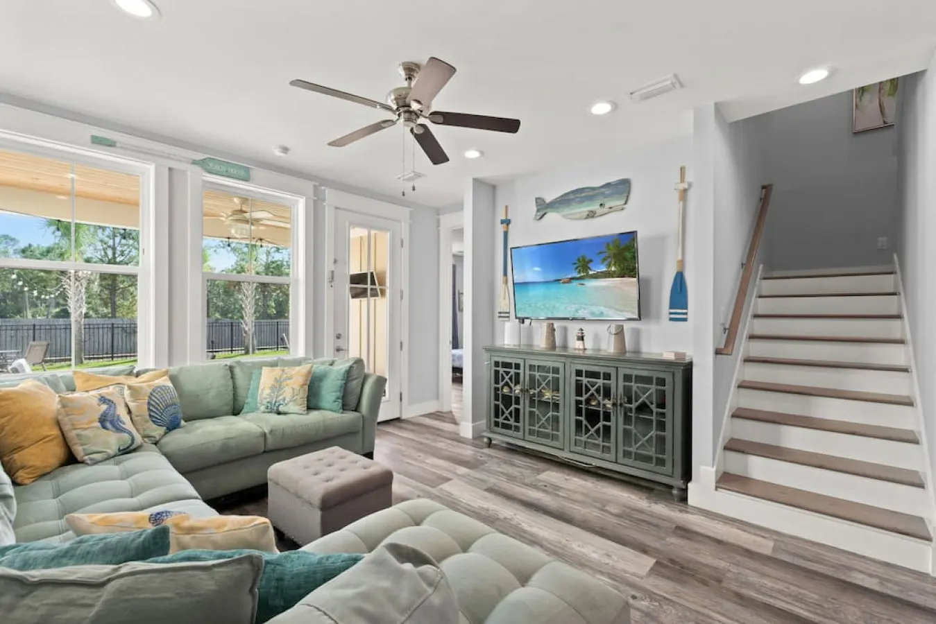 Sandy Palms ~ Golf Cart Getaway with Game Loft & Pet-Friendly Charm 4