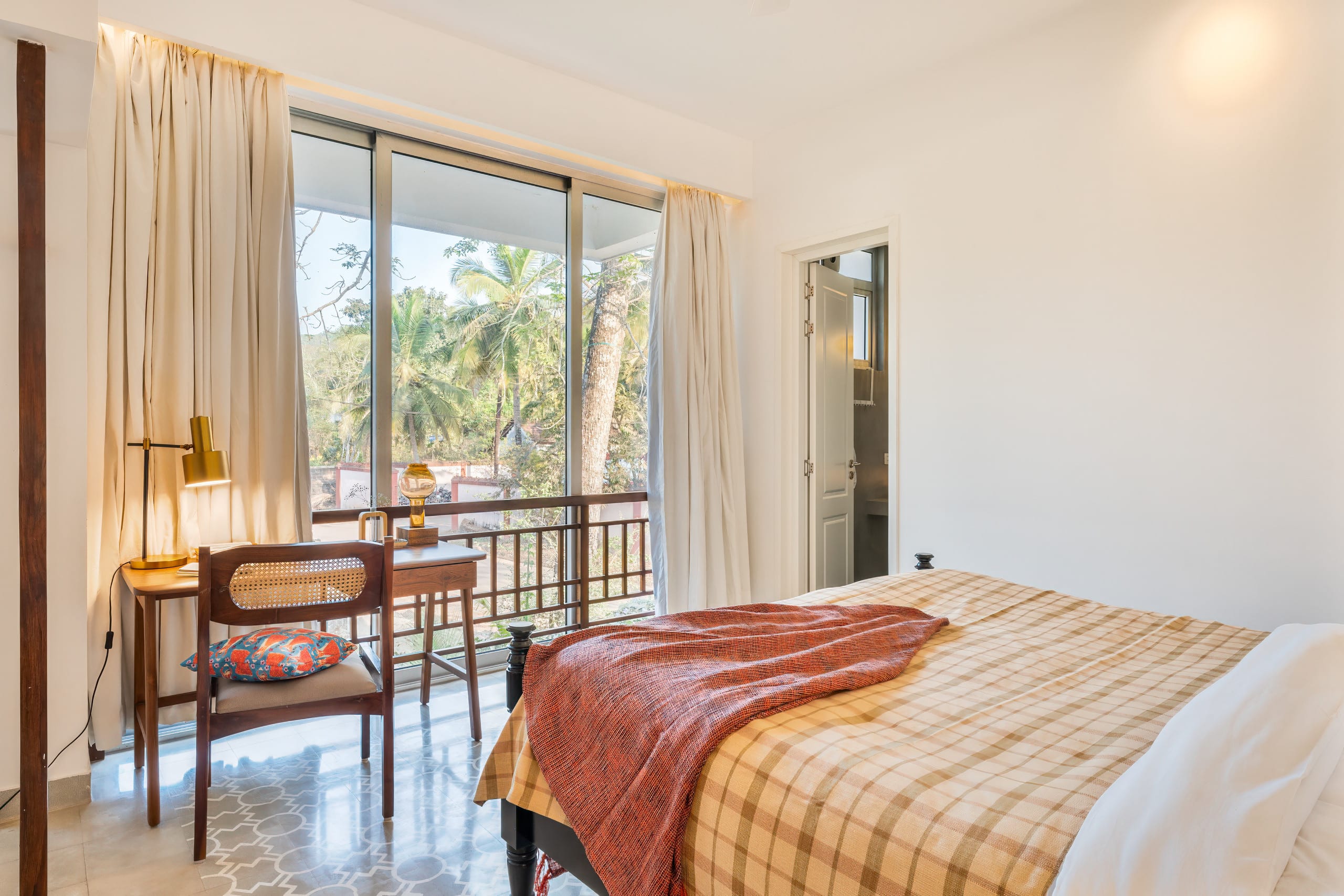 Sereno Blooms 2bhk villa w/pool & patio Assagaon 25