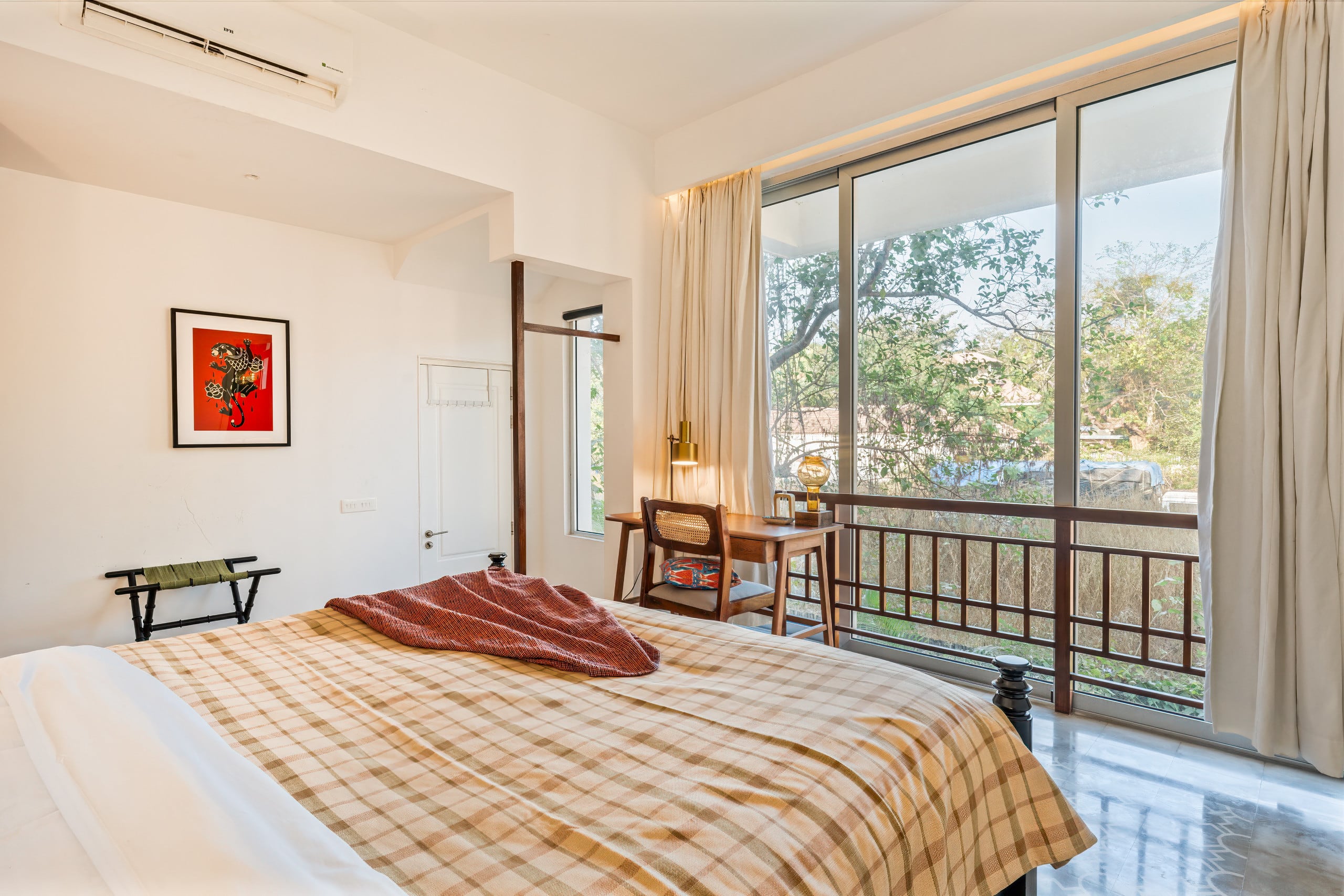Sereno Blooms 2bhk villa w/pool & patio Assagaon 22