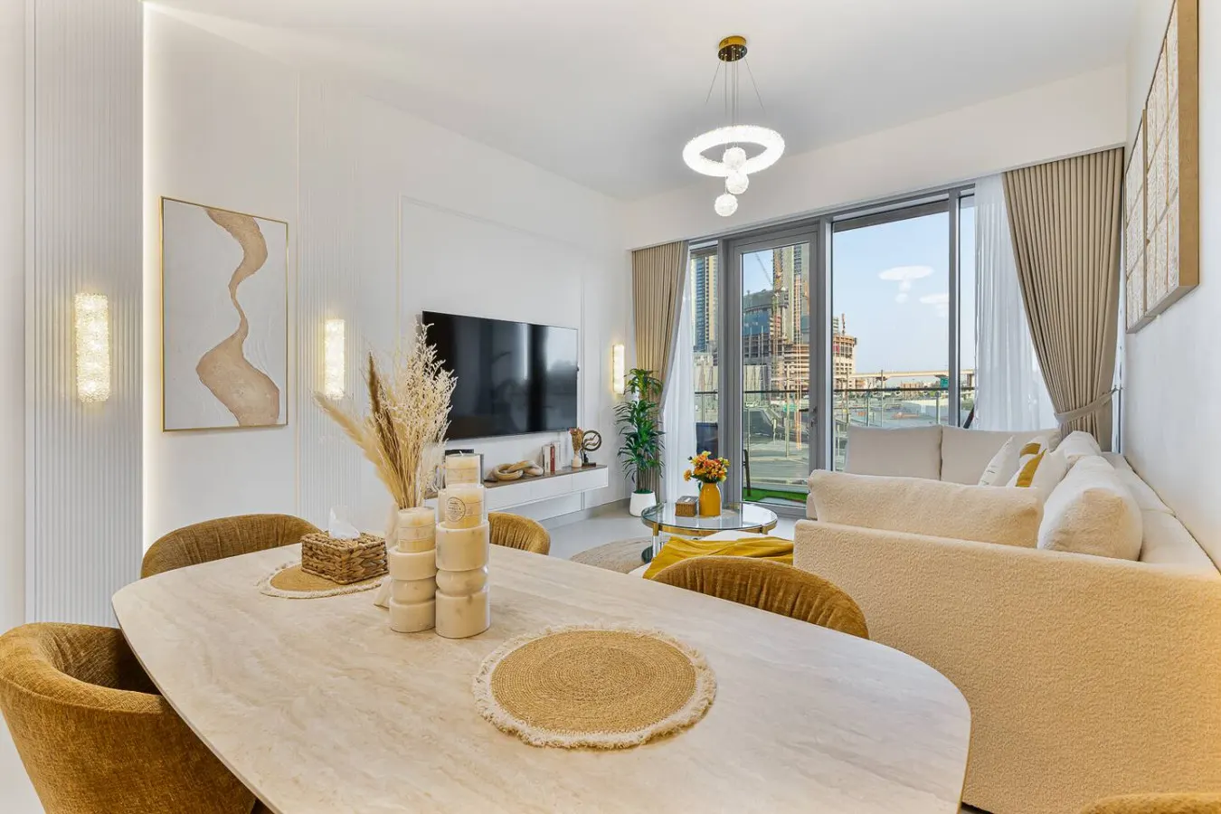 Serene Canal Escape Spacious 3BR + Maid Apt 6