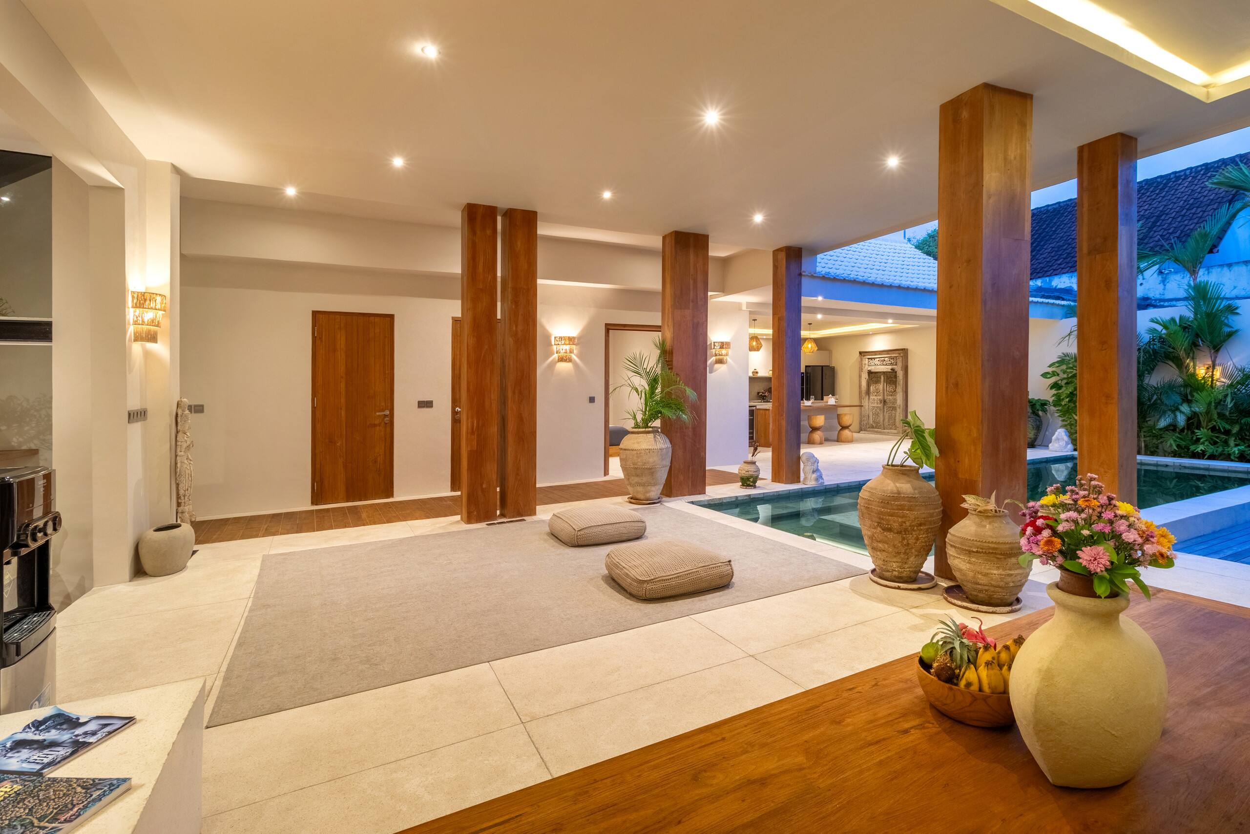 Tropical 3BR Pool Villa Near Canggu Hotspots 11