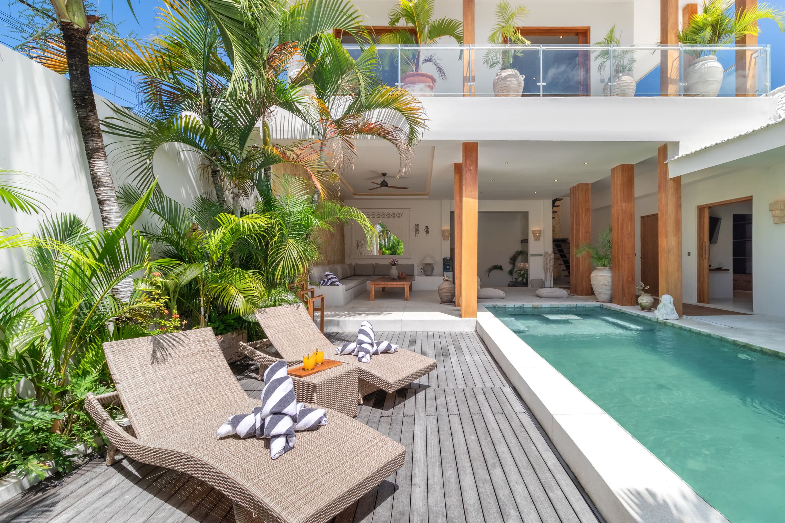 Tropical 3BR Pool Villa Near Canggu Hotspots