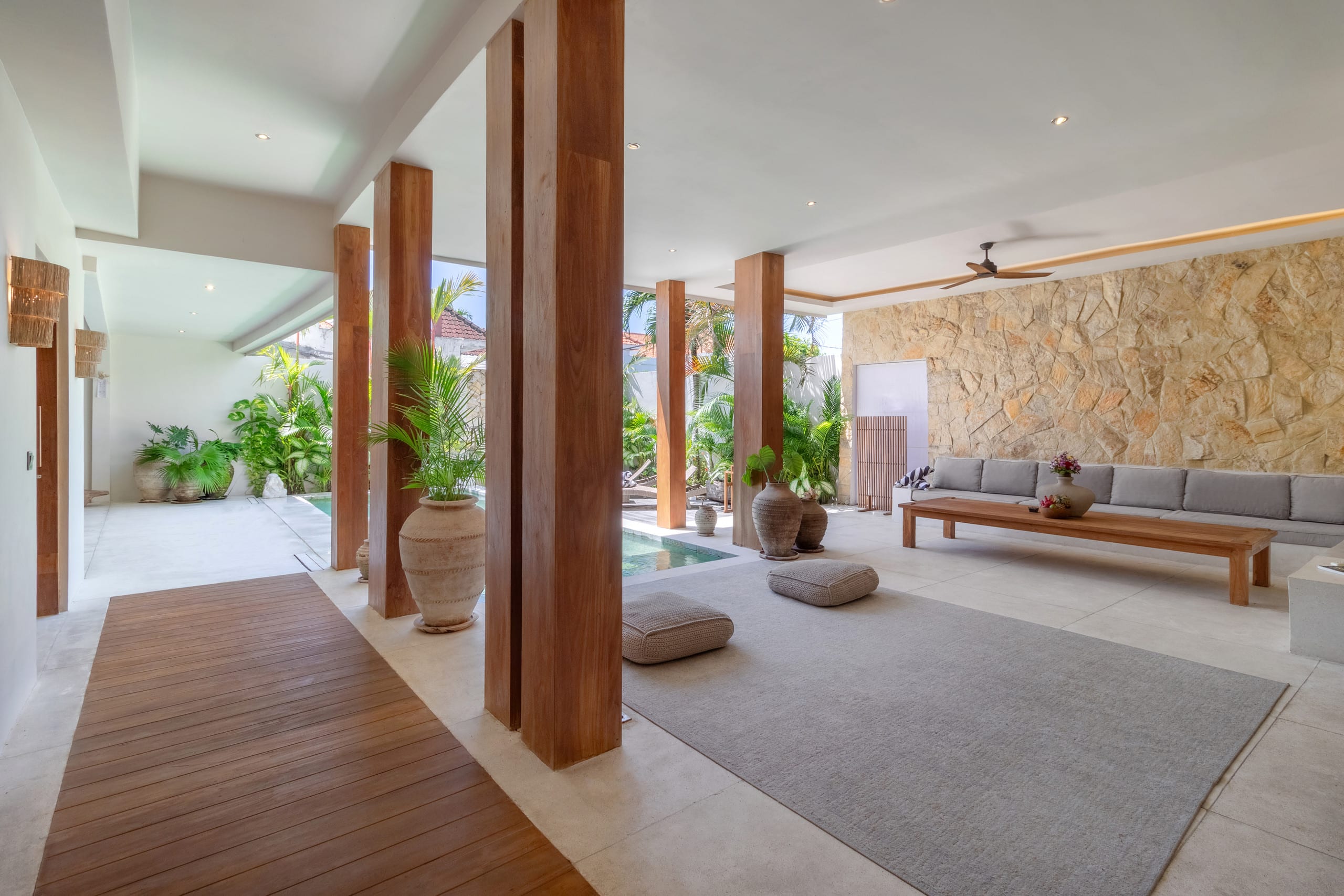 Tropical 3BR Pool Villa Near Canggu Hotspots 13