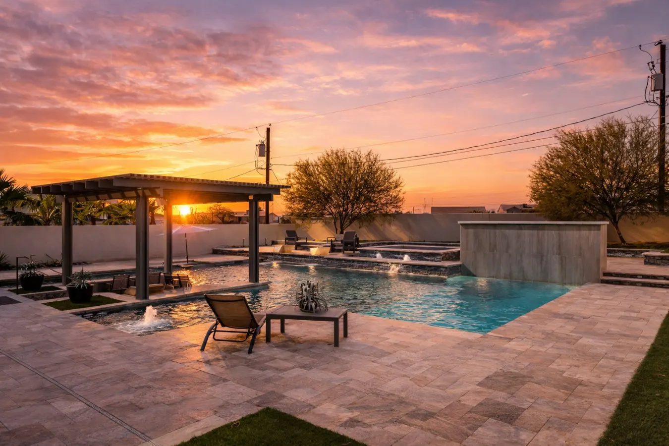 Havasu Peruvian - Resort Style Home, Swim Up Bar, Spa, FirePit