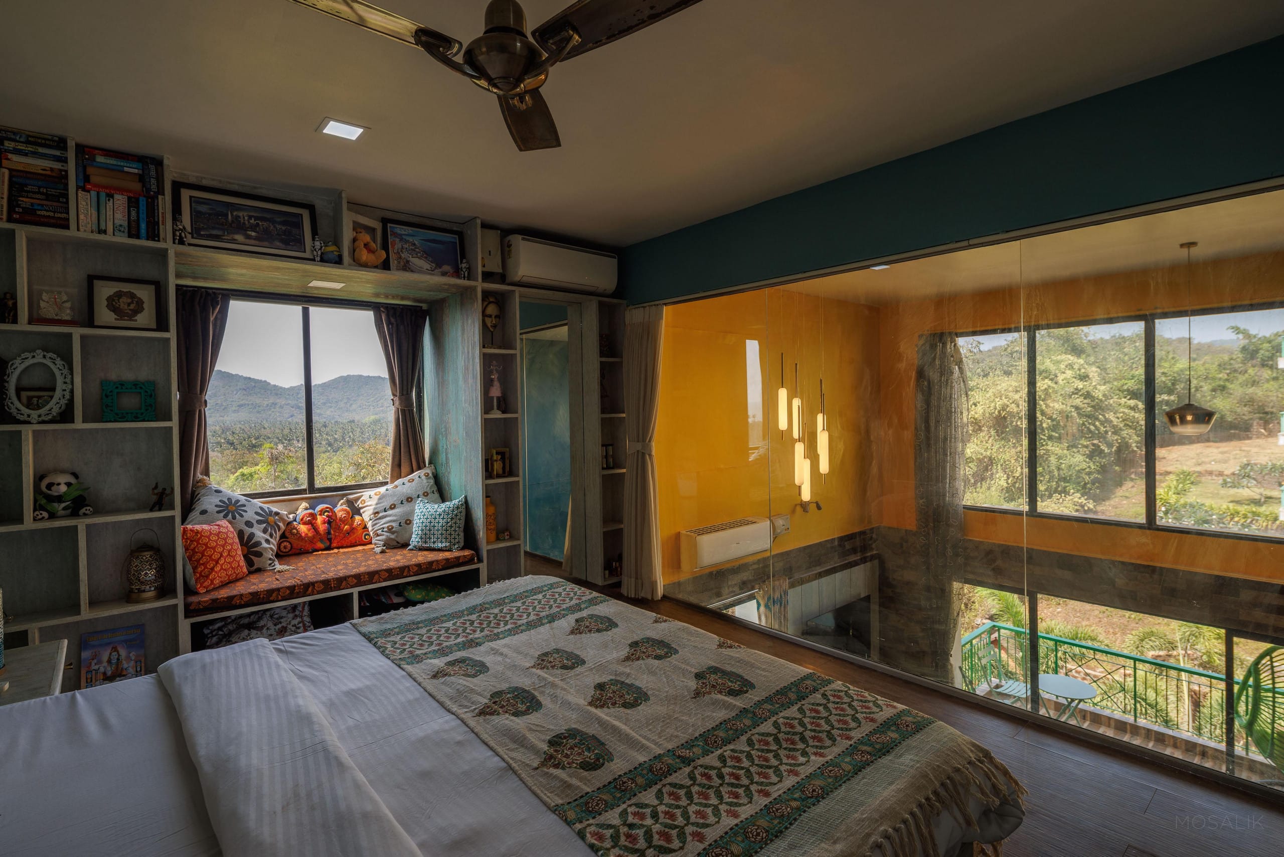 Oceanview 1 BR dplx w/POOL | Sunset Loft-Palolem 22