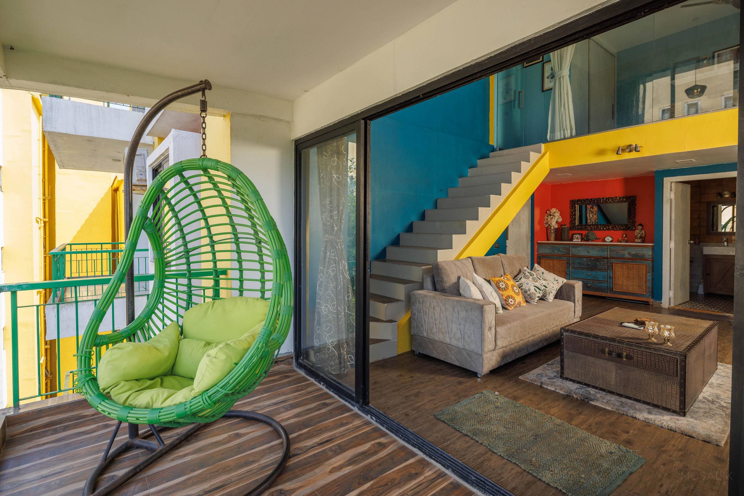 Oceanview 1 BR dplx w/POOL | Sunset Loft-Palolem 13