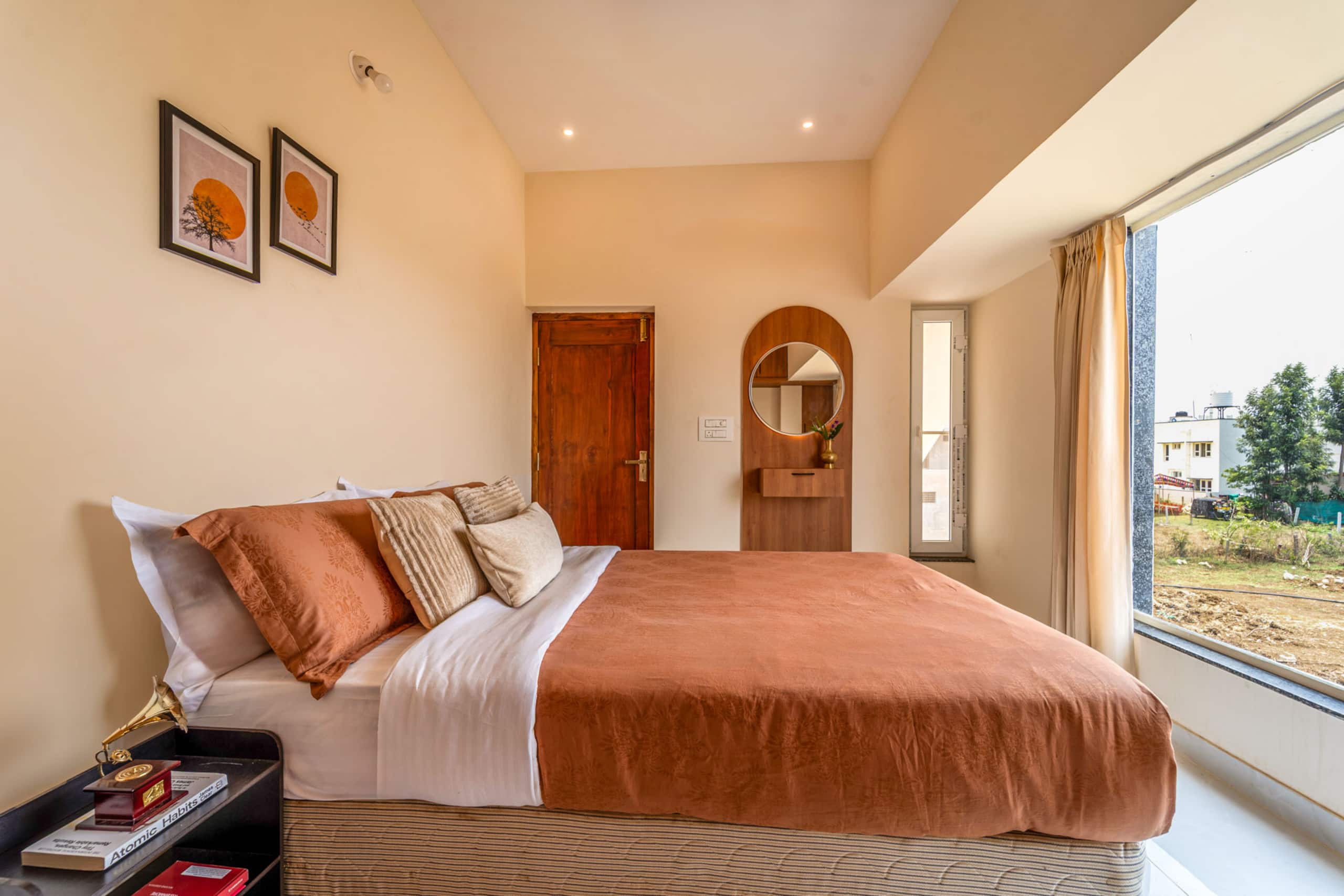 StayVista at Bean & Brick Villa w/Bonfire & Garden 16
