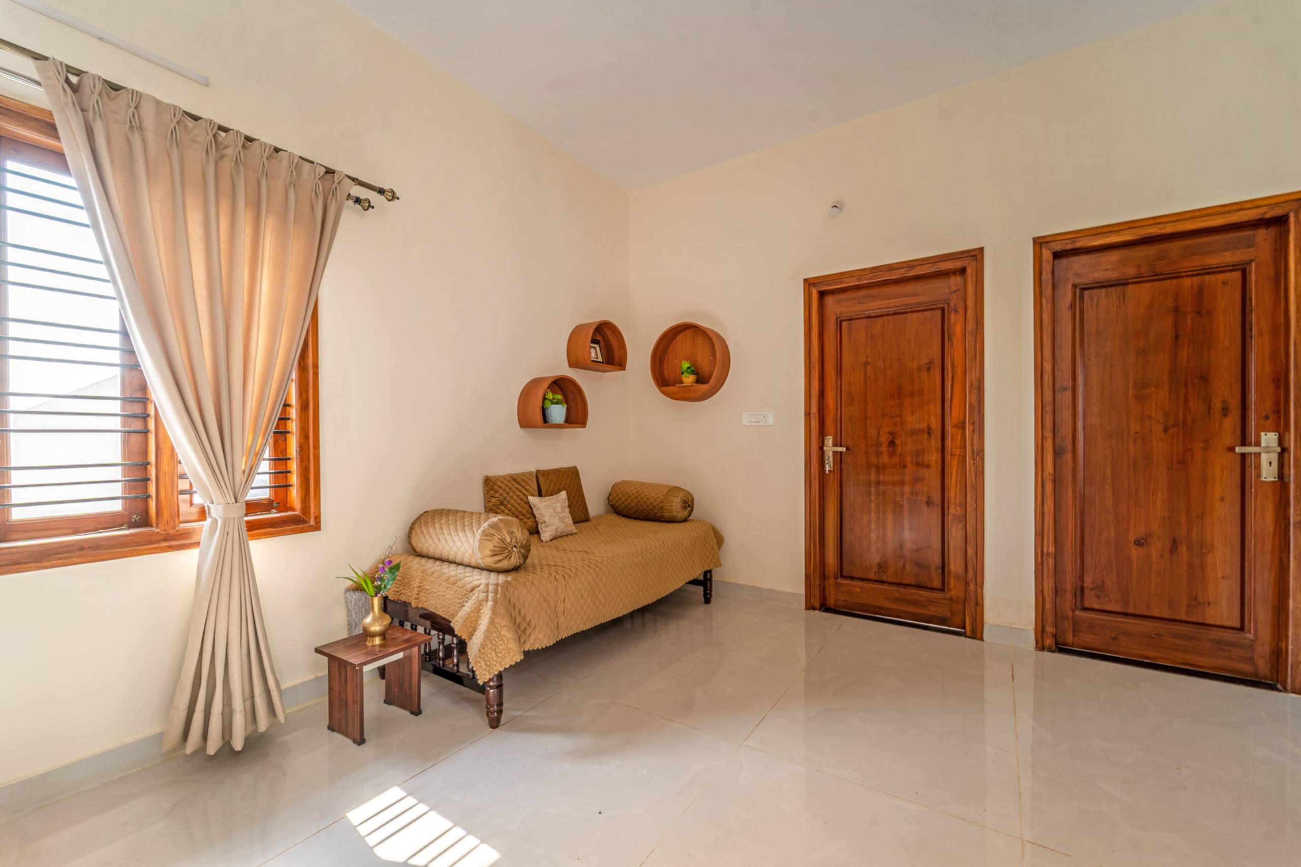 StayVista at Bean & Brick Villa w/Bonfire & Garden 9