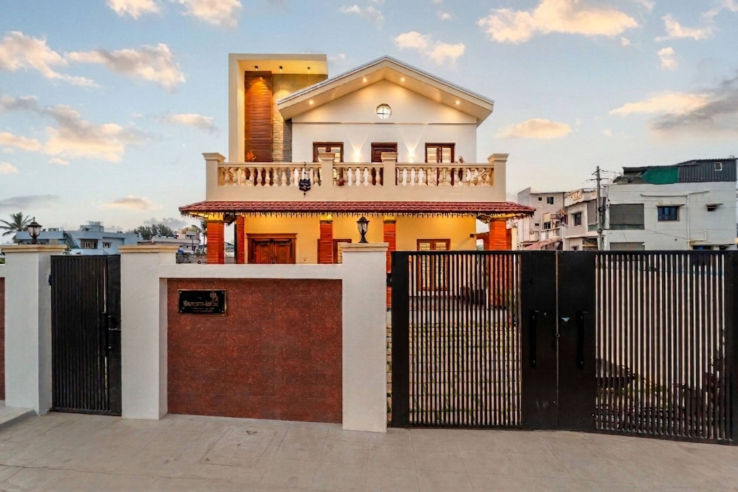 StayVista at Bean & Brick Villa w/Bonfire & Garden 24