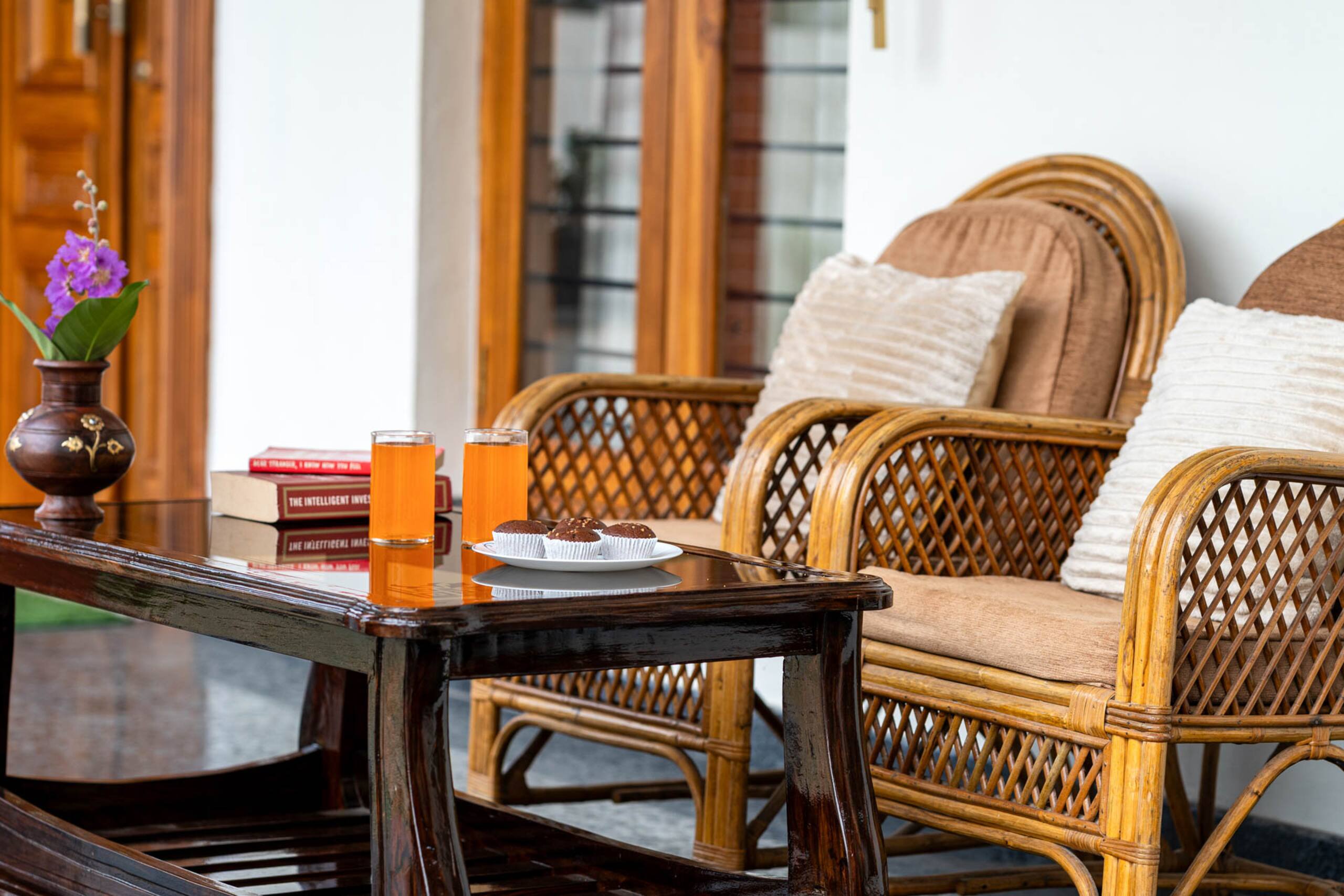 StayVista at Bean & Brick Villa w/Bonfire & Garden 10