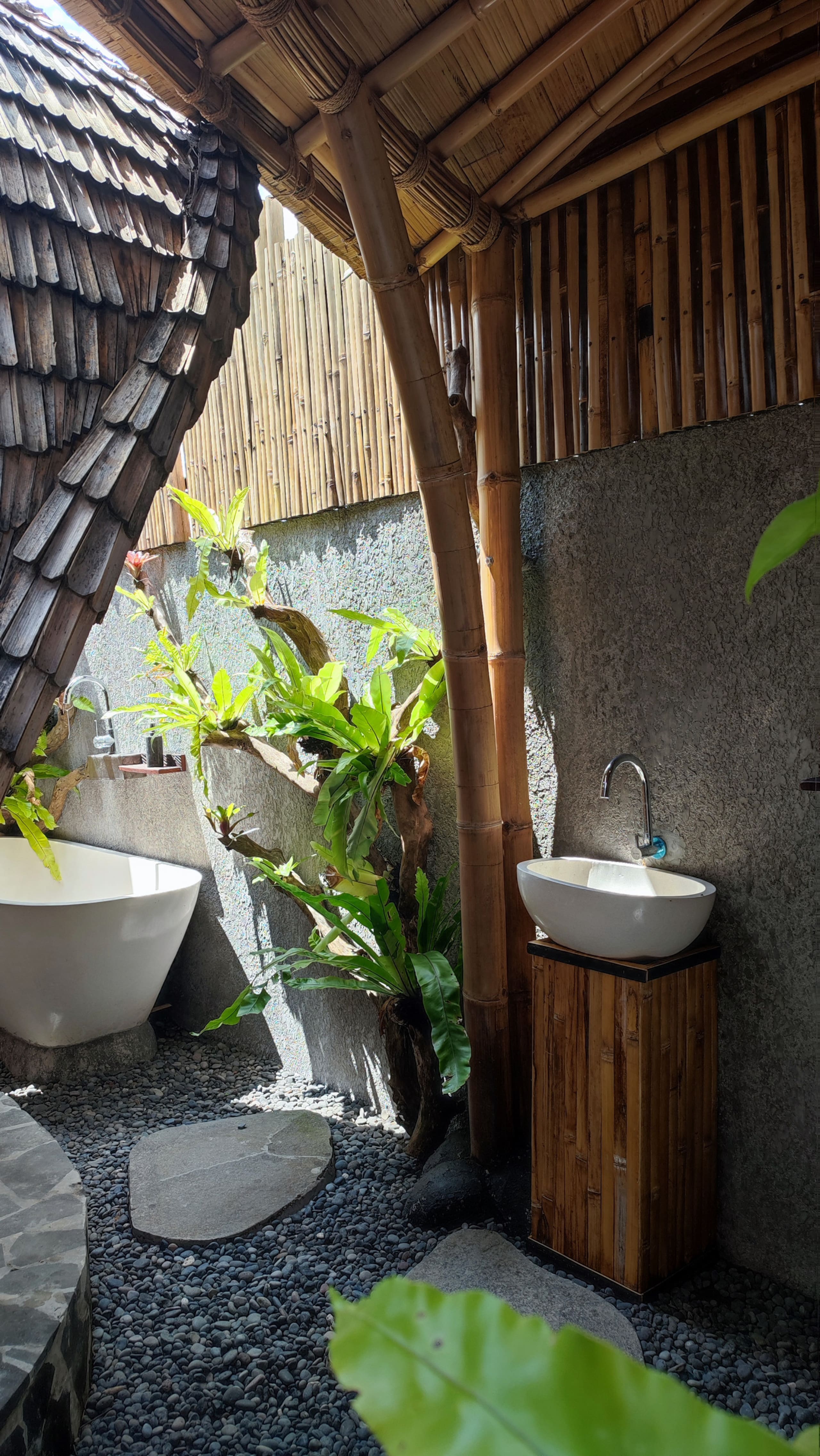 1BR Bamboo house - Private Pool + Rice Field View 10