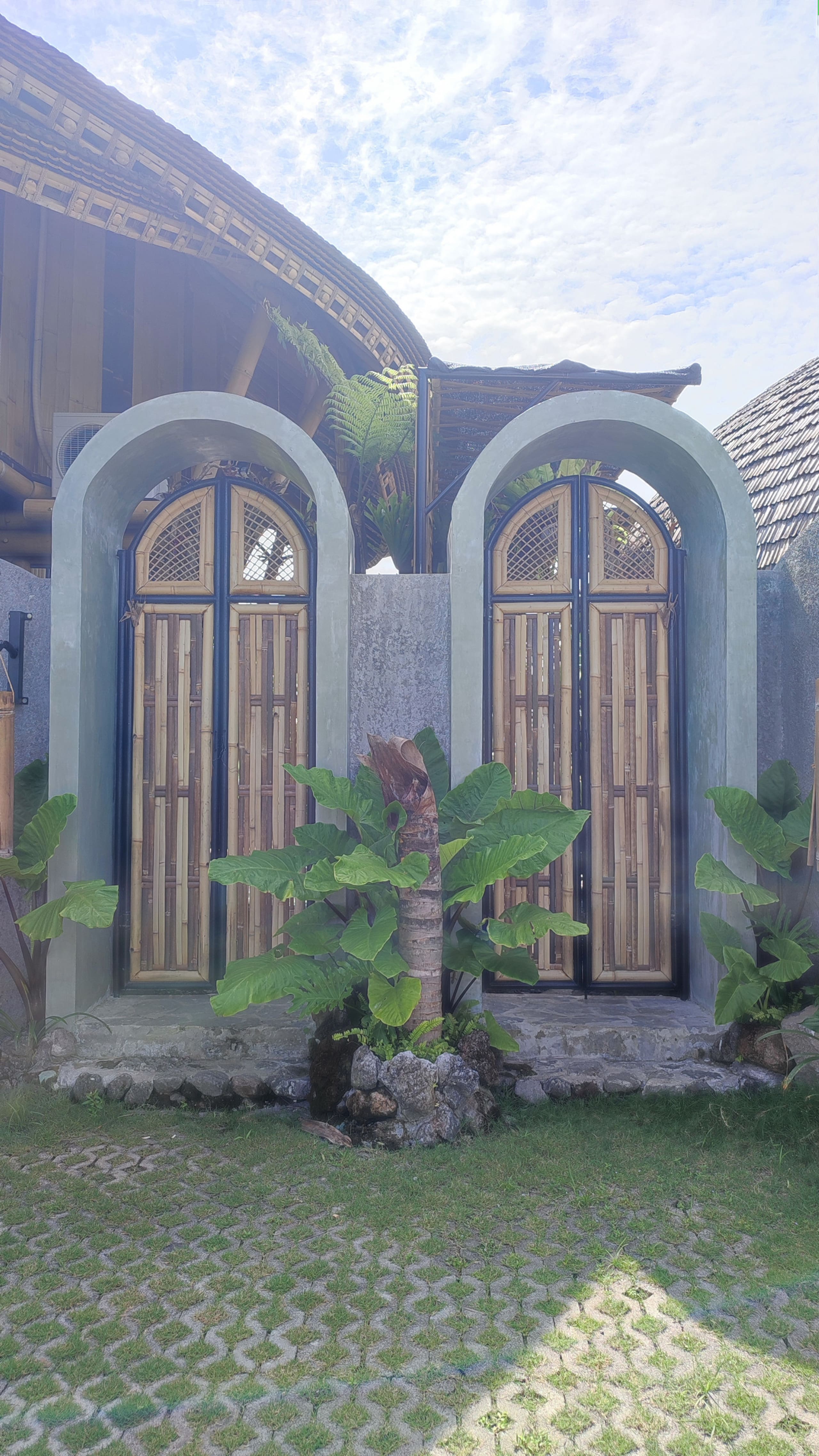 1BR Bamboo house - Private Pool + Rice Field View 13