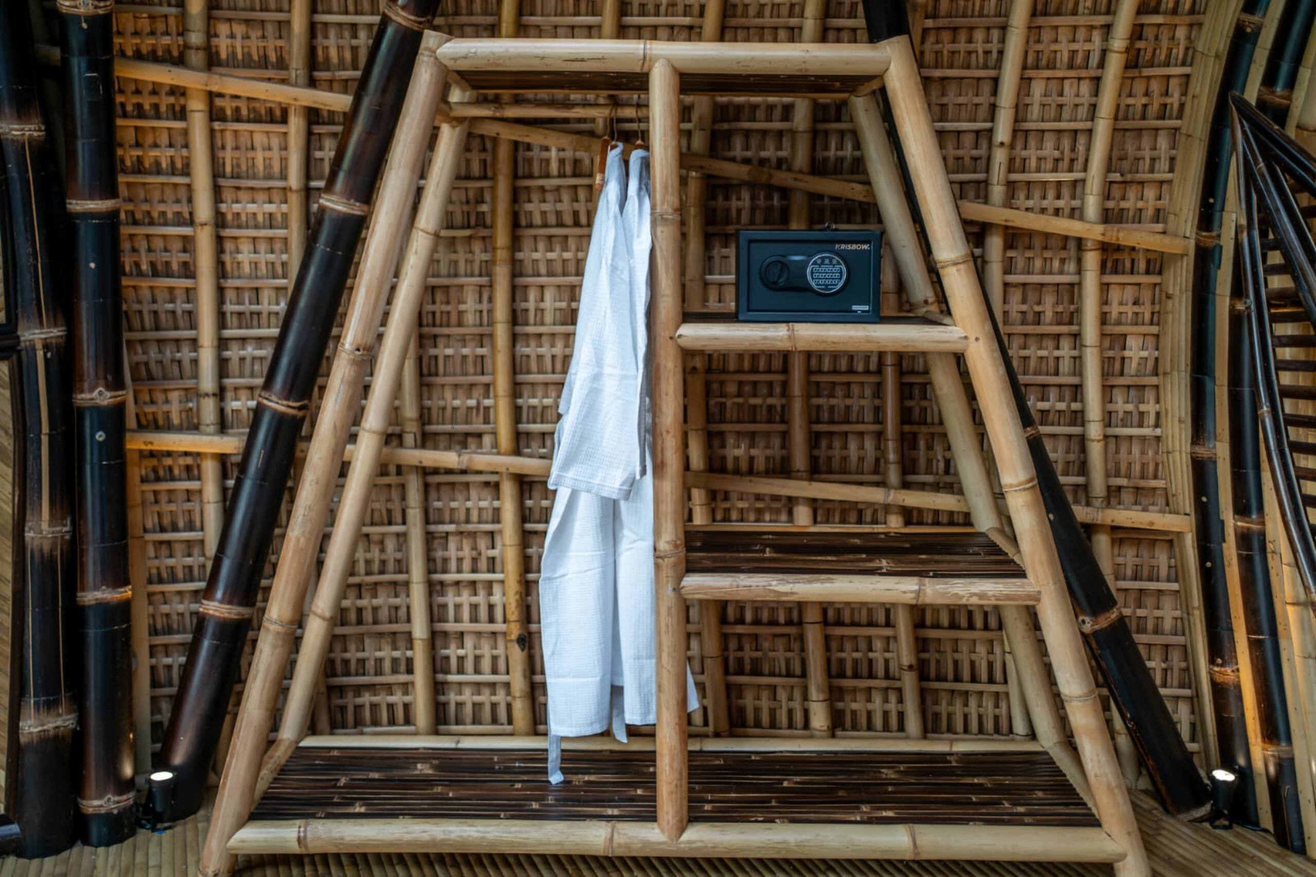 1BR Bamboo house - Private Pool + Rice Field View 14