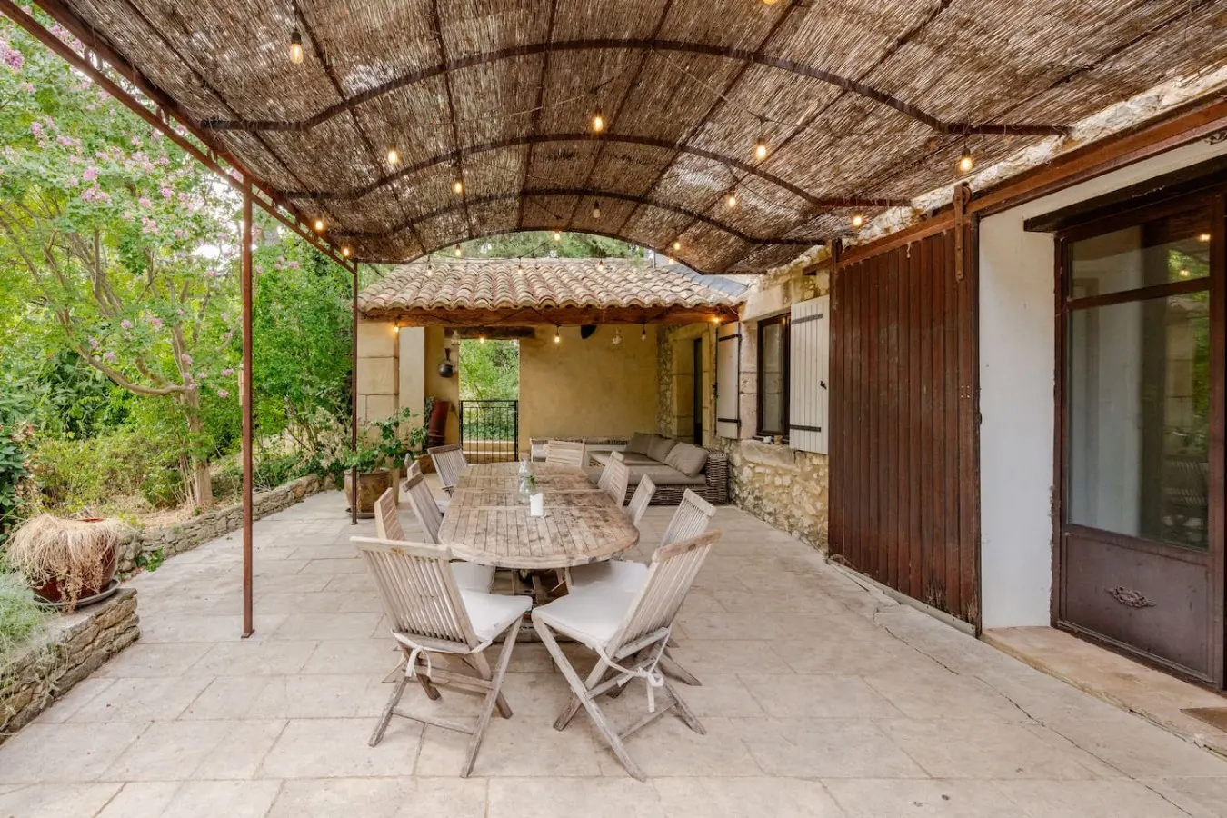 Mas avec piscine et clim - région Uzes - 14-17 per 6