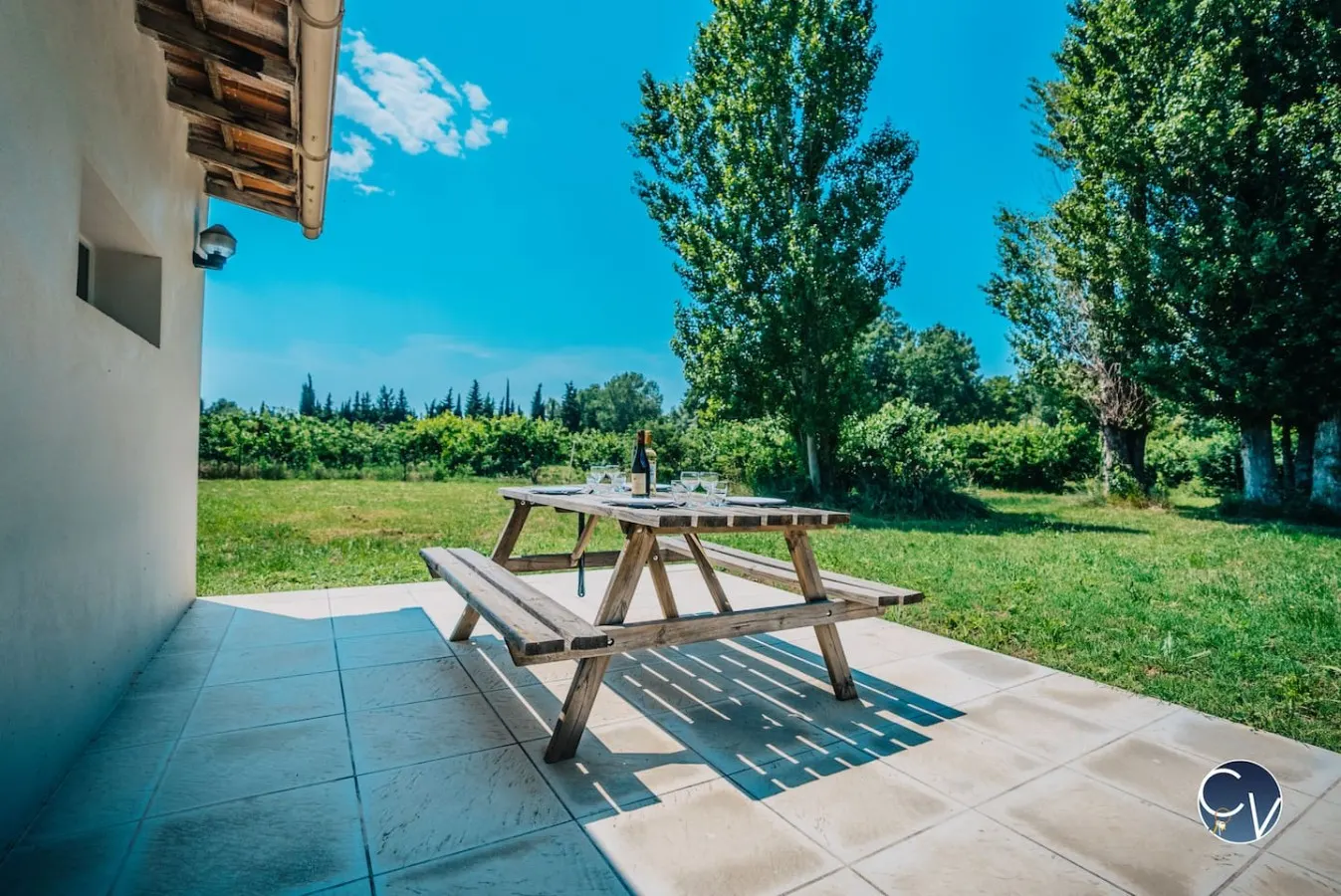 Mazet au calme-Piscine privée-Grand jardin arboré 12