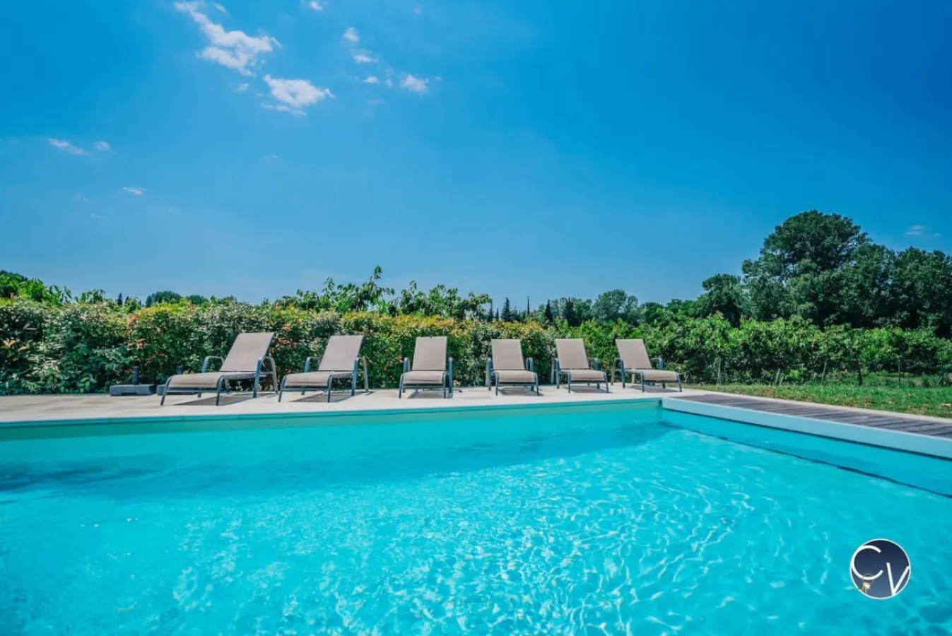 Mazet au calme-Piscine privée-Grand jardin arboré 18