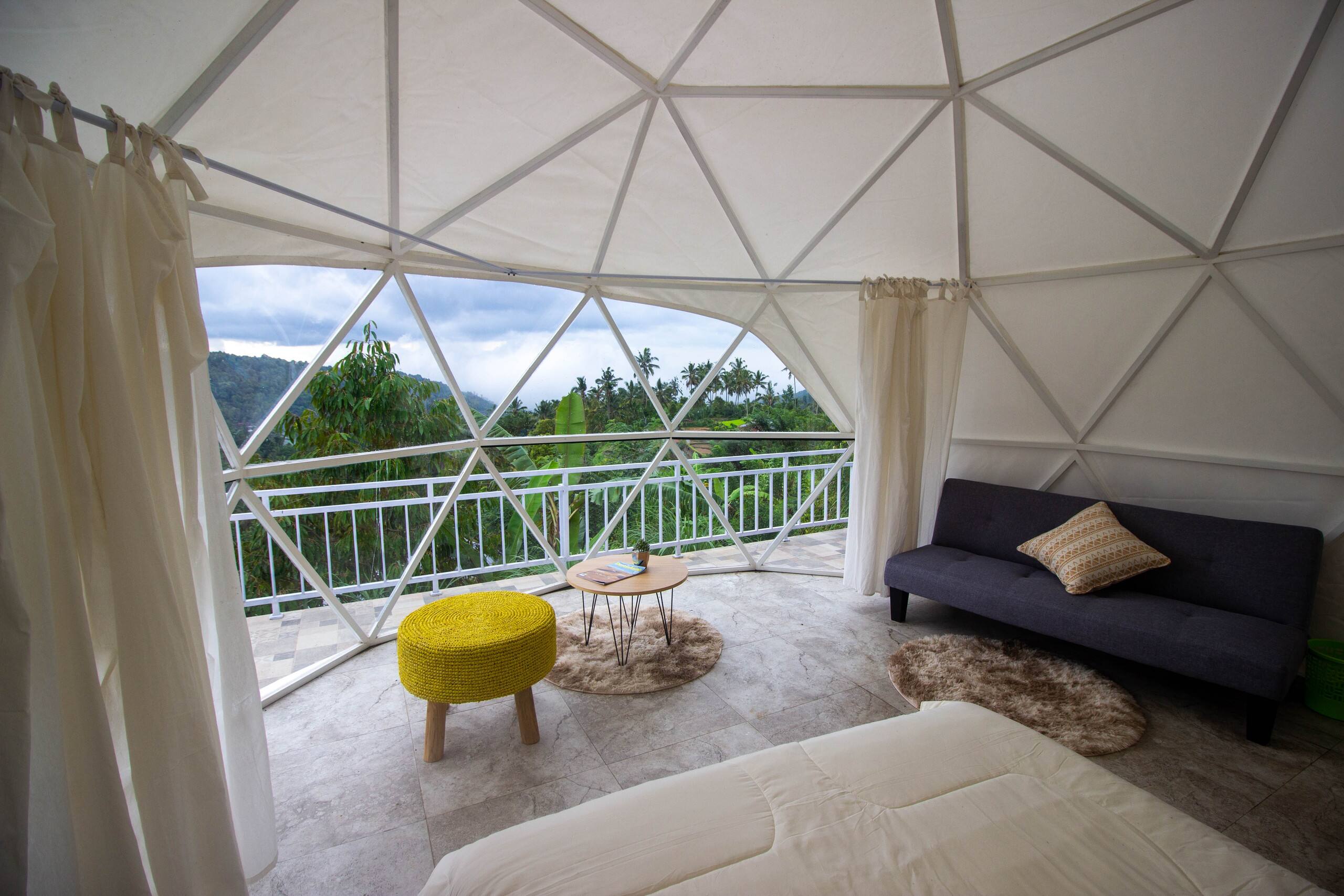 Glamping in the Munduk Rice Terrasse 10