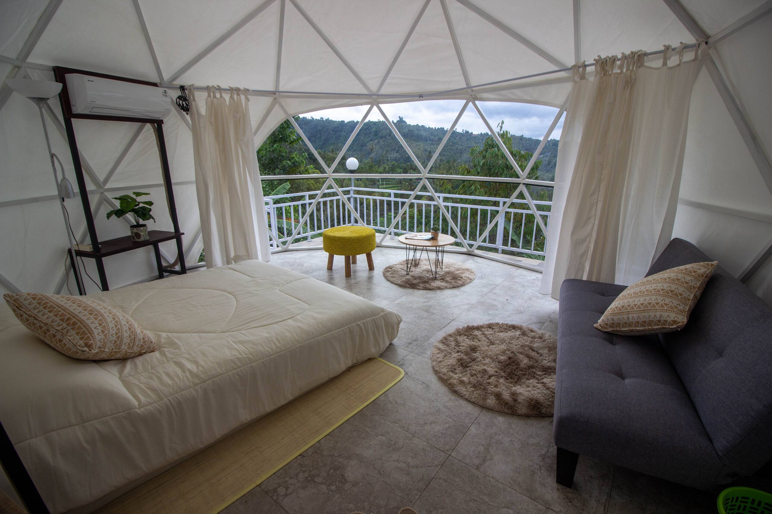 Glamping in the Munduk Rice Terrasse 12