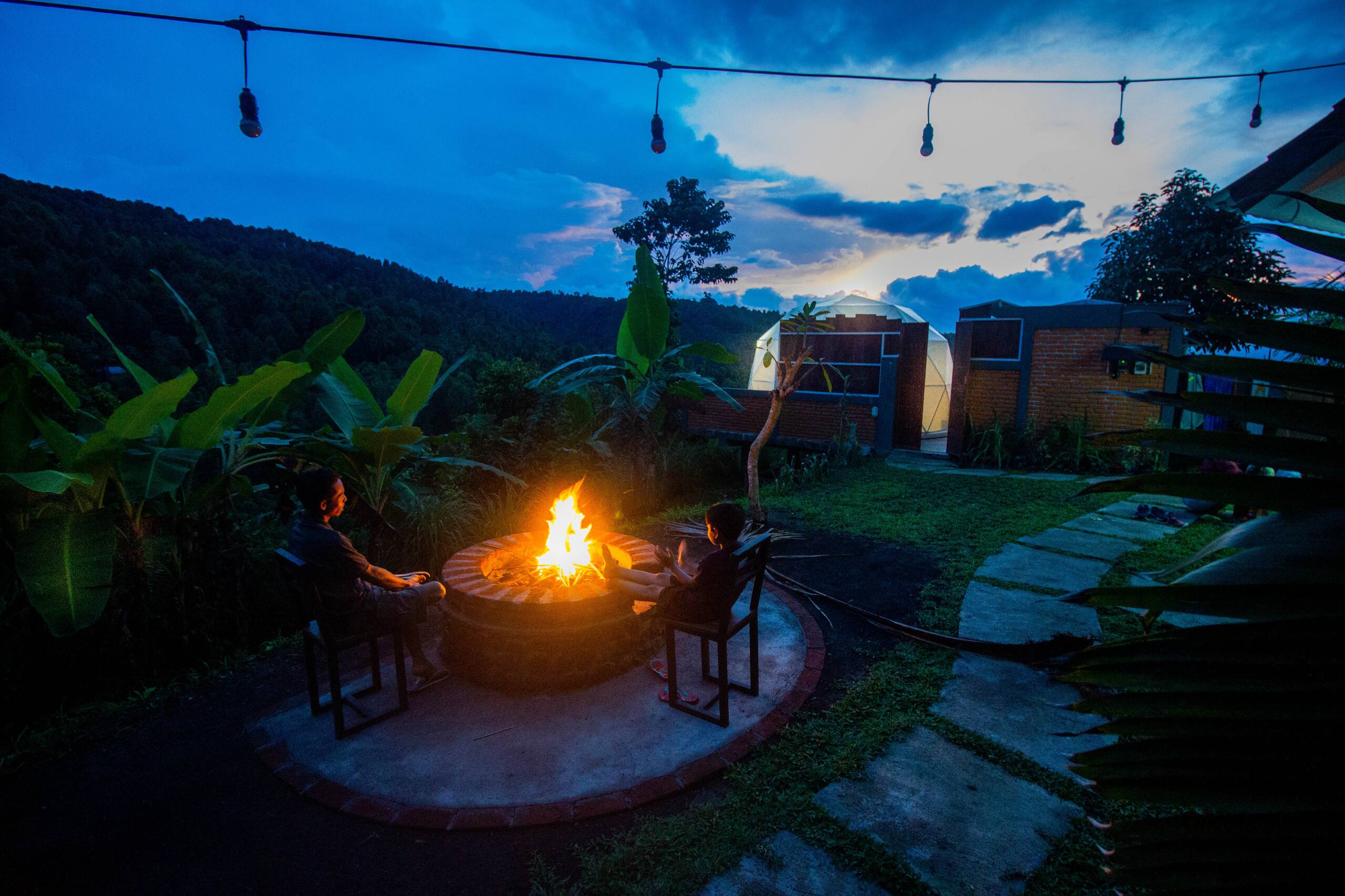 Glamping in the Munduk Rice Terrasse 6