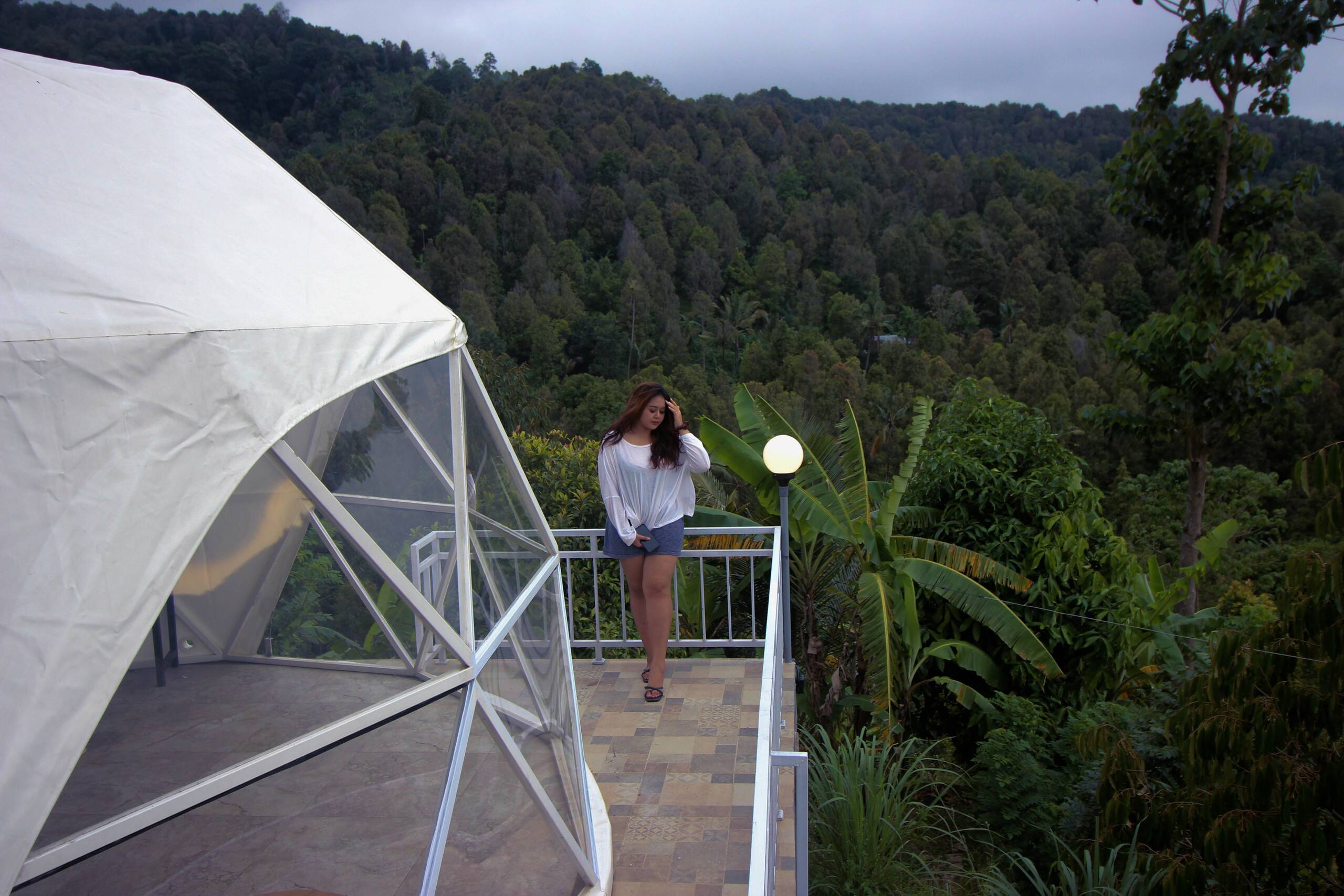 Glamping in the Munduk Rice Terrasse 11