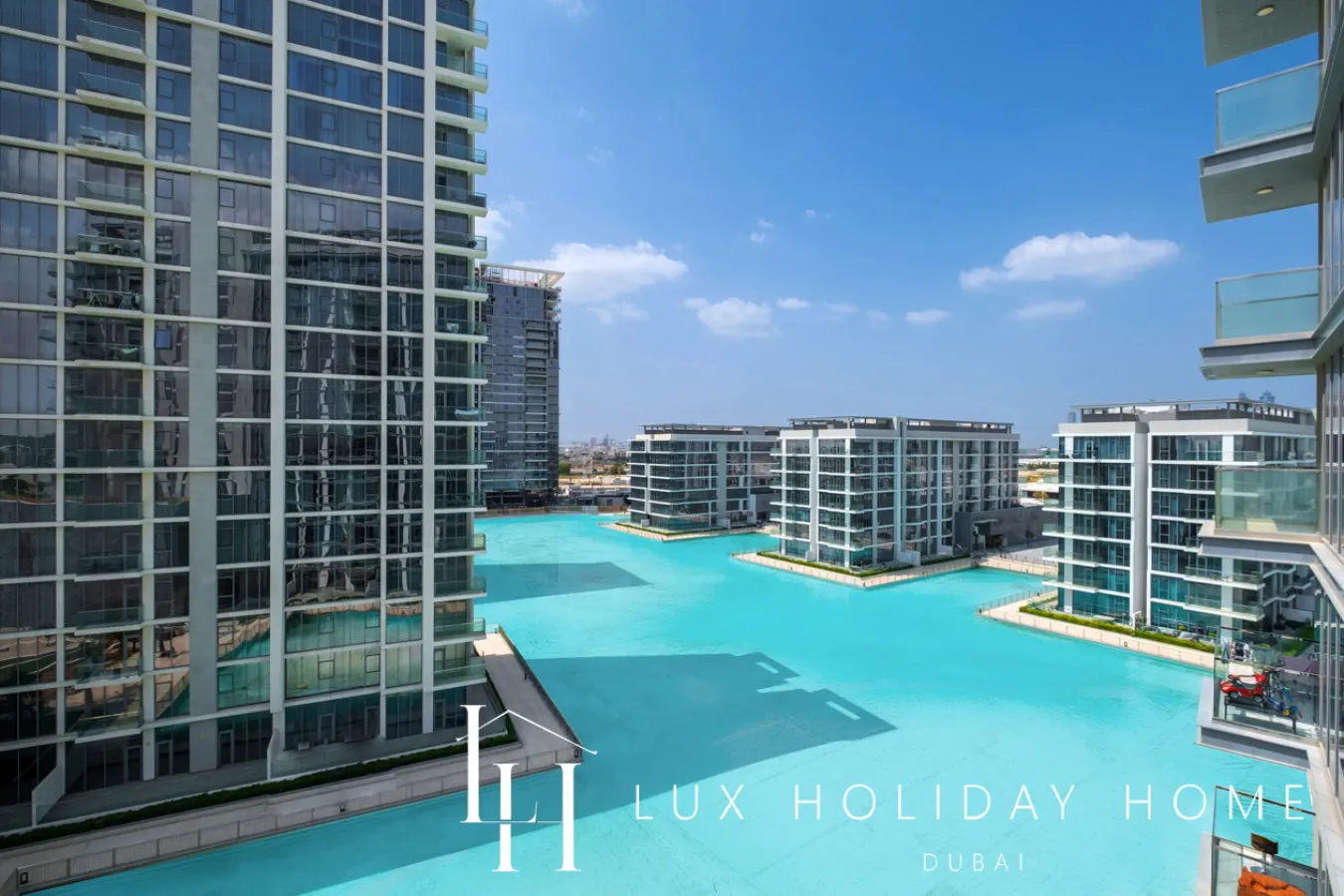 LUX 2BR Lagoon View – District One, 10–15 min Burj Khalifa 7
